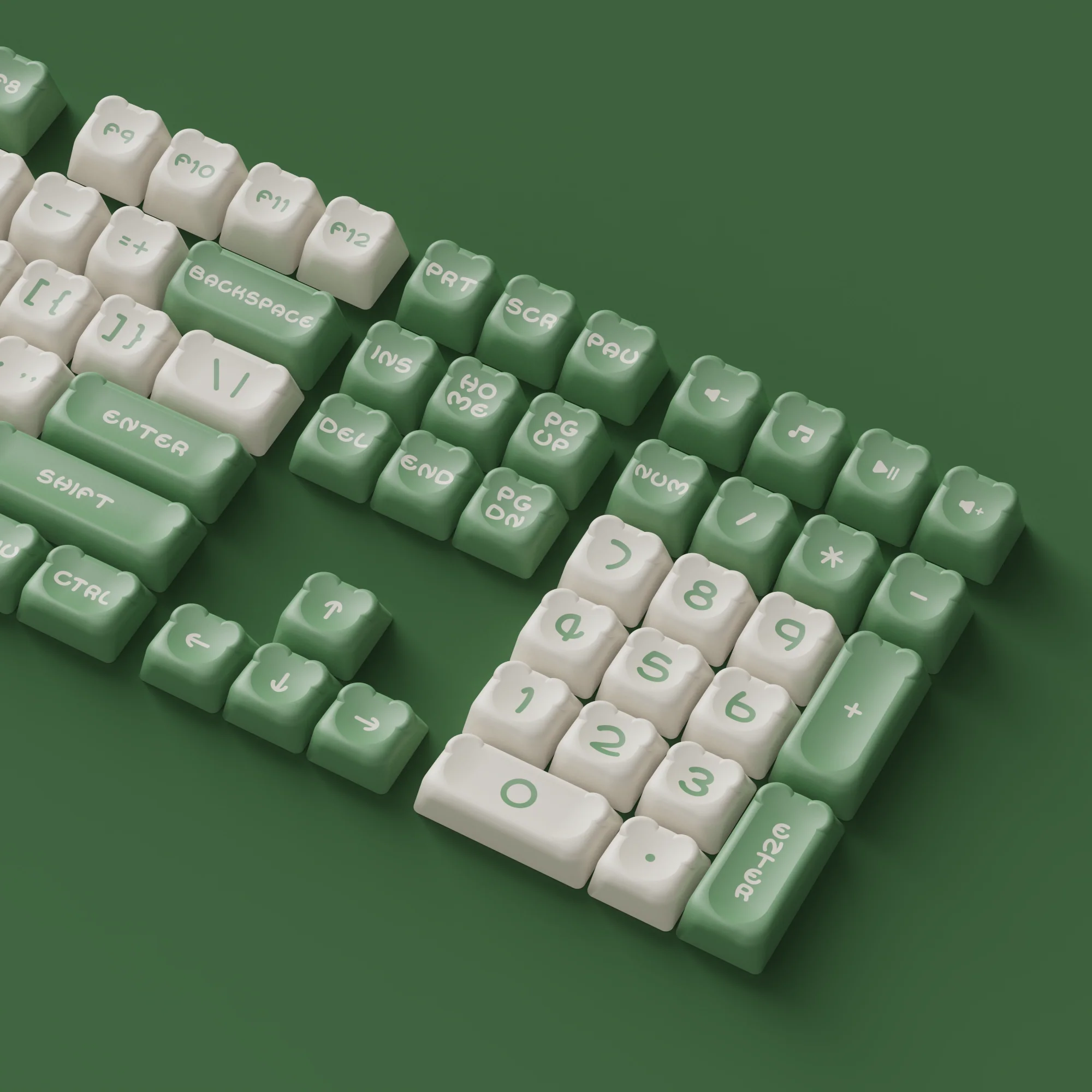 Matcha Bear Keycap Set (122-Key) - Image 7
