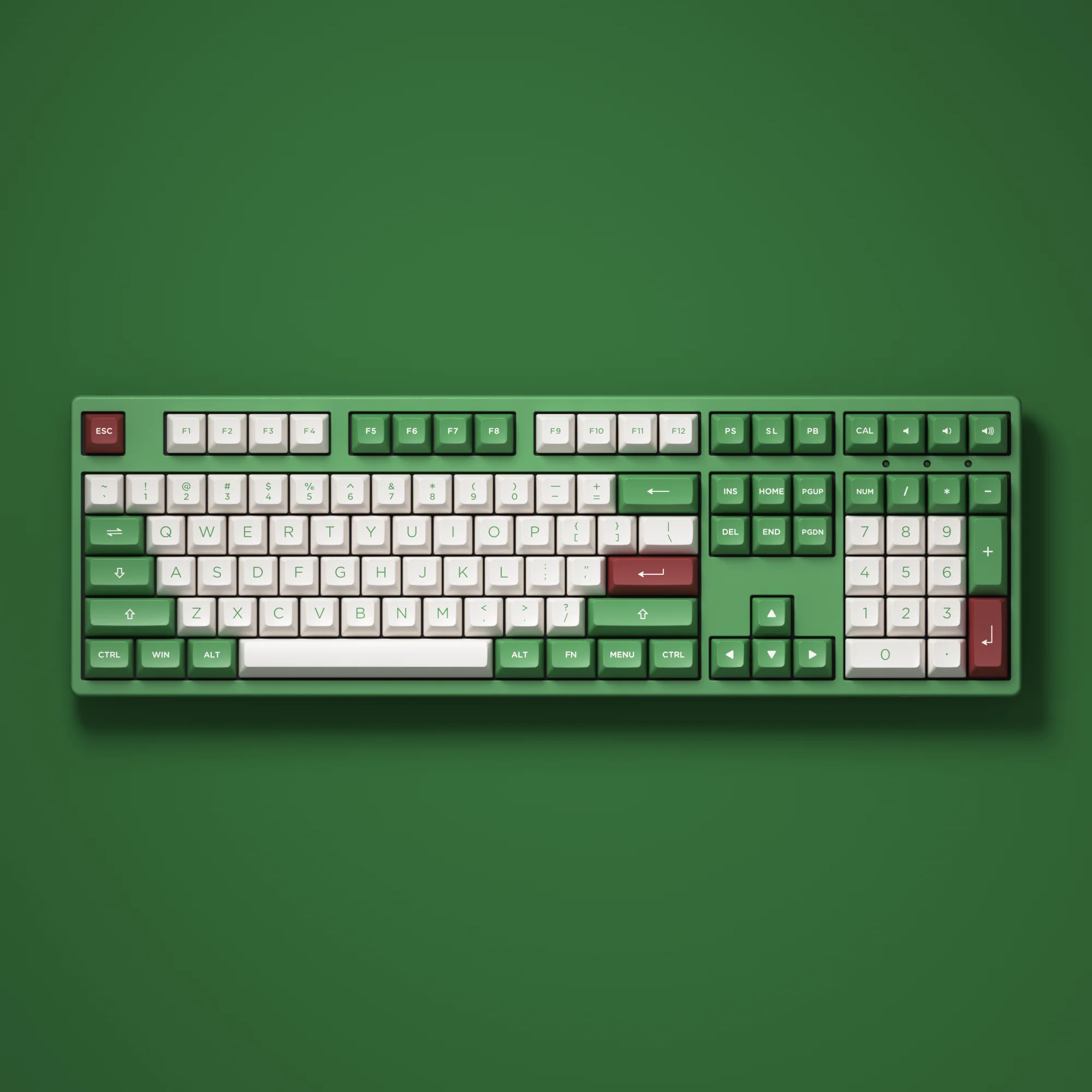 Matcha Red Bean Keycap Set - Image 11