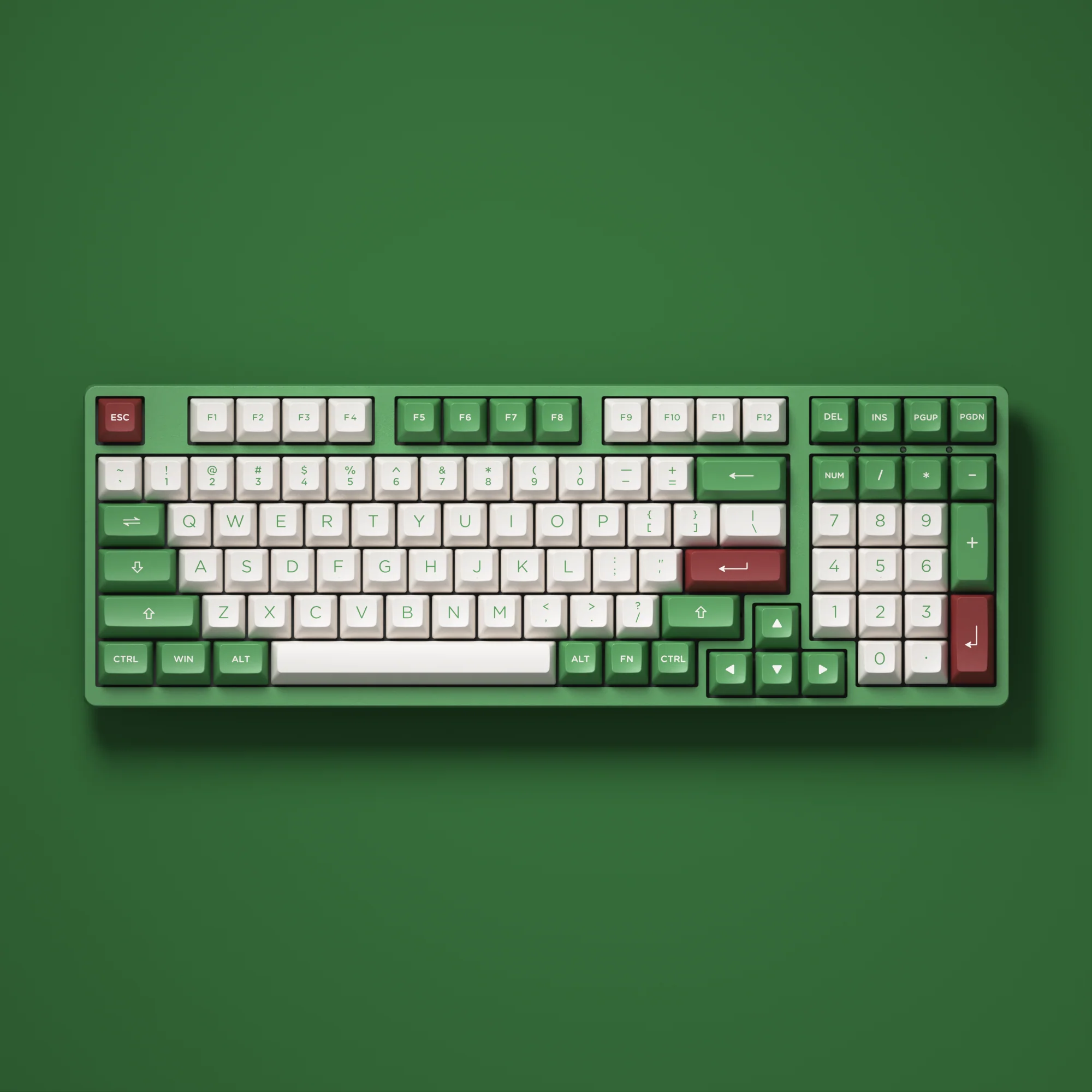 Matcha Red Bean Keycap Set - Image 2