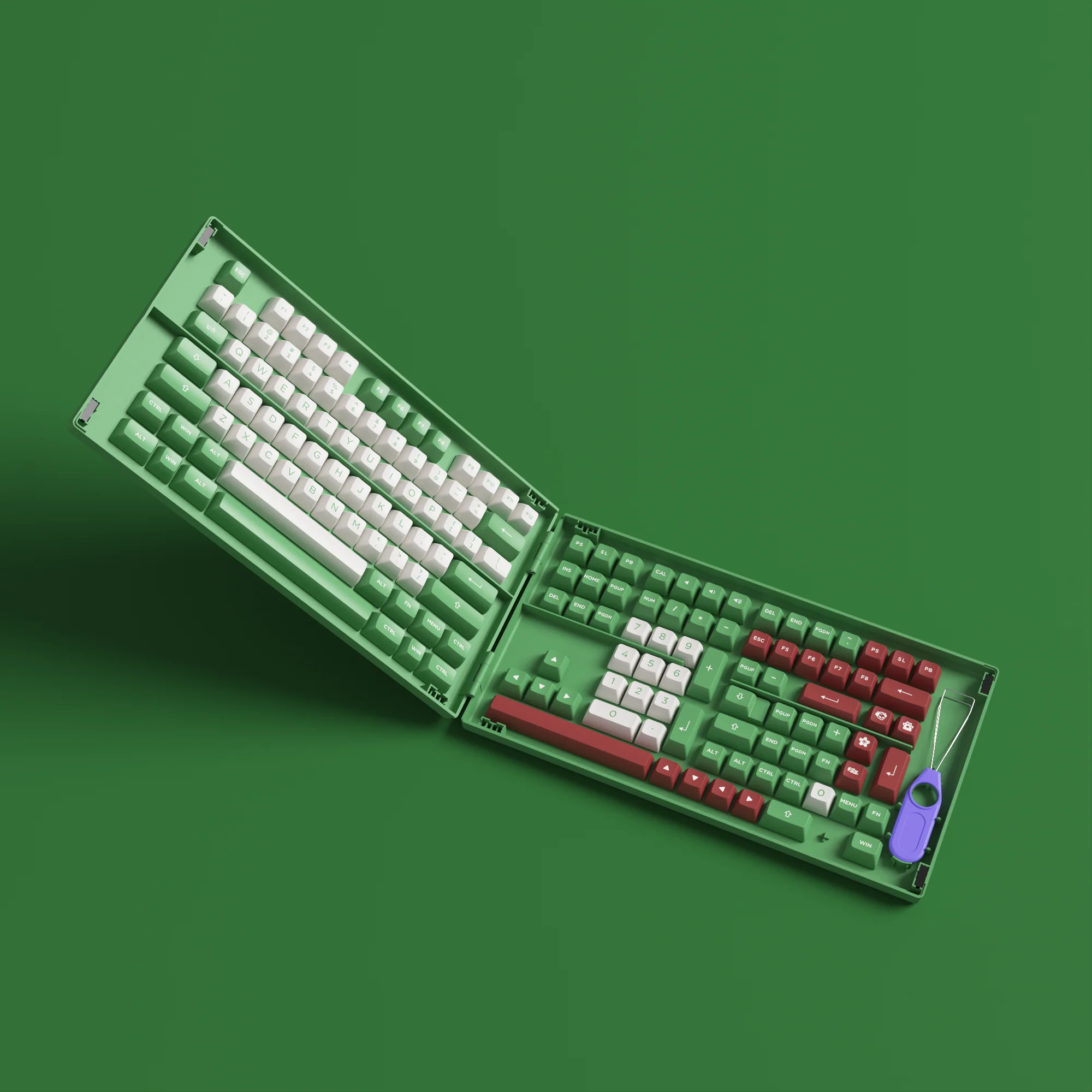 Matcha Red Bean Keycap Set - Image 6