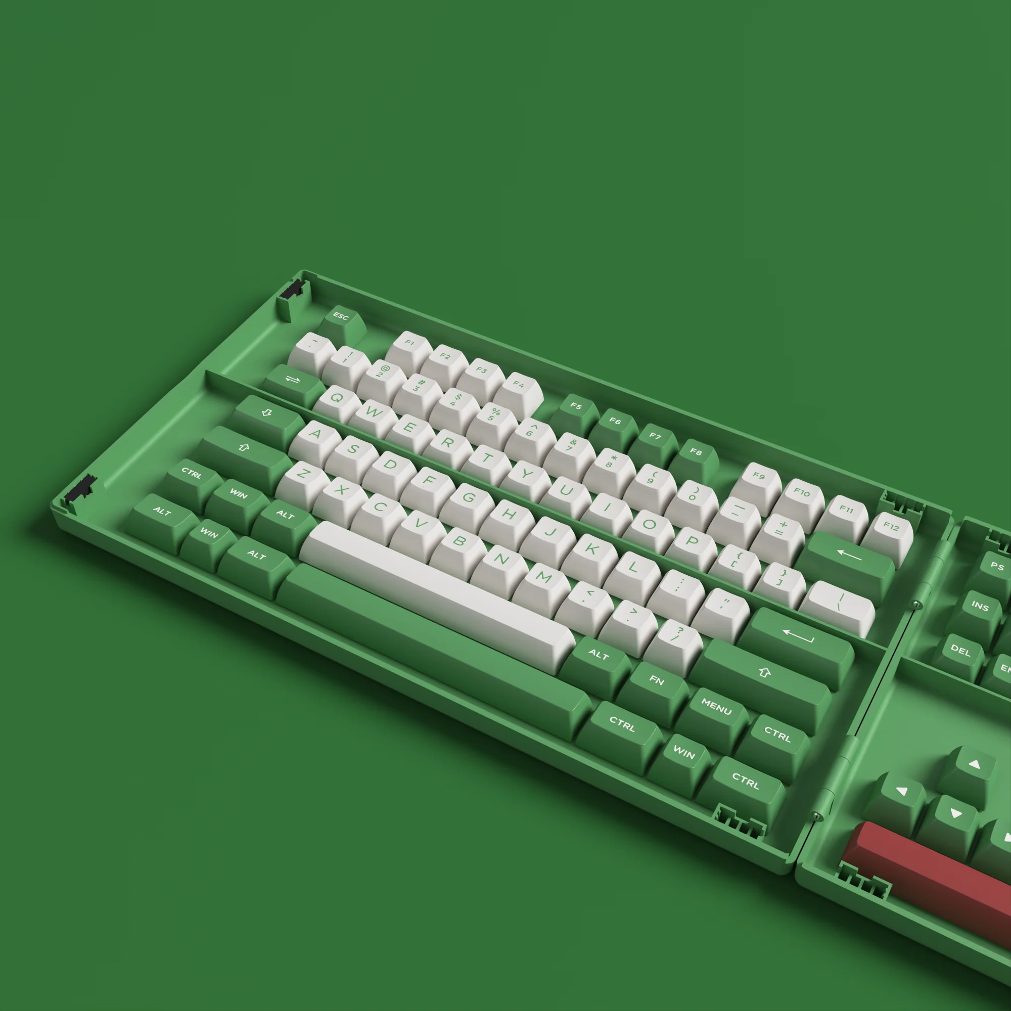 Matcha Red Bean Keycap Set - Image 8