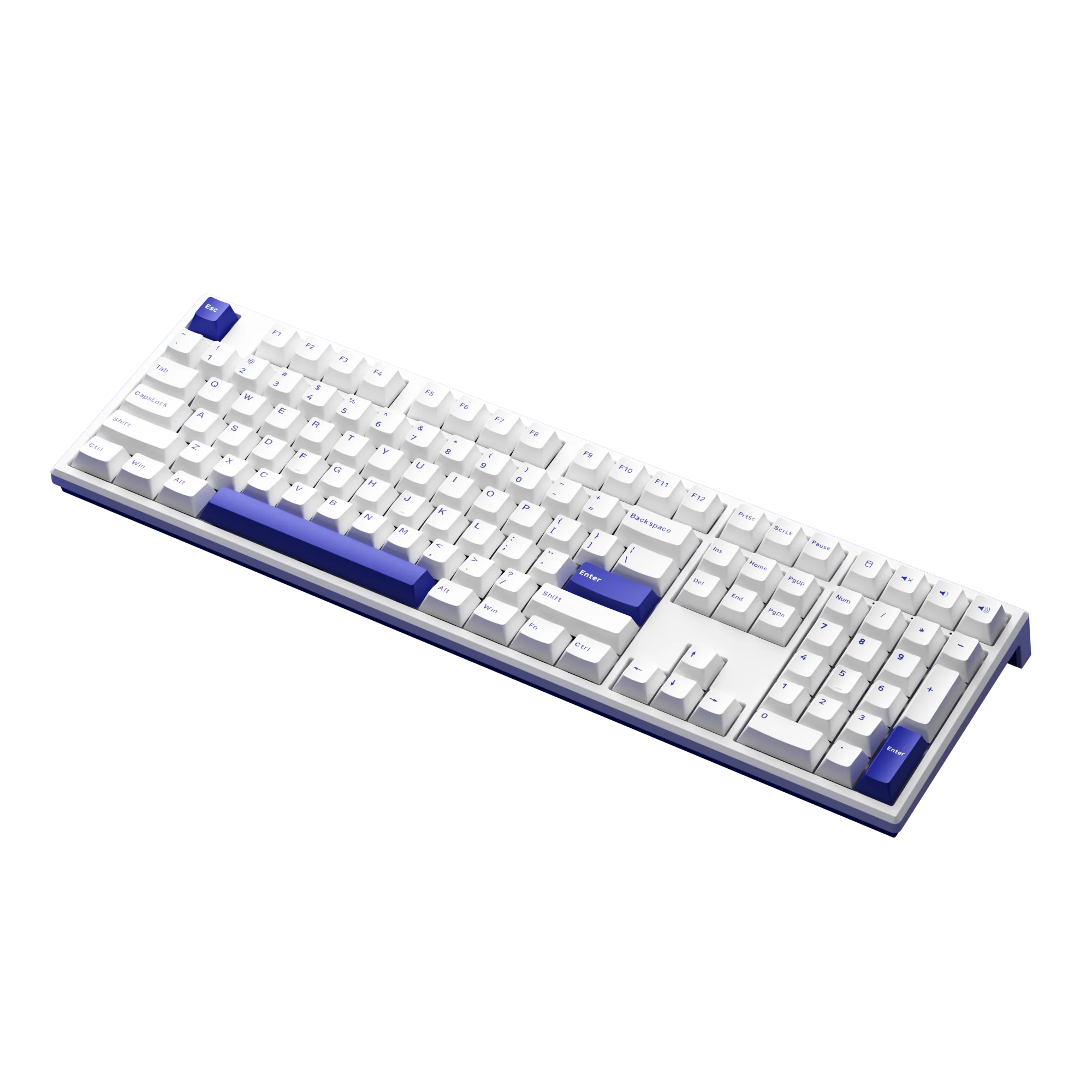 MG108B Blue on White - Image 3