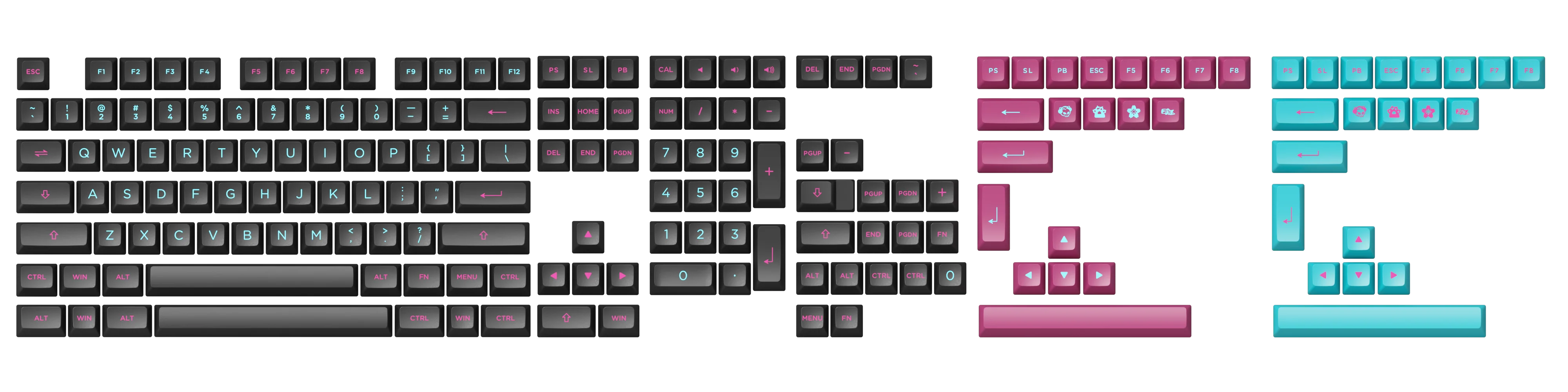 Midnight Keycap Set (178-key) - Image 8