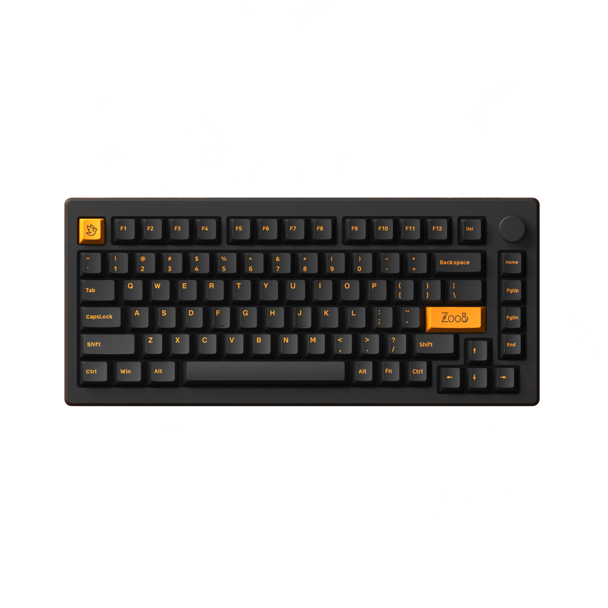 MOD 007 PC Black & Orange