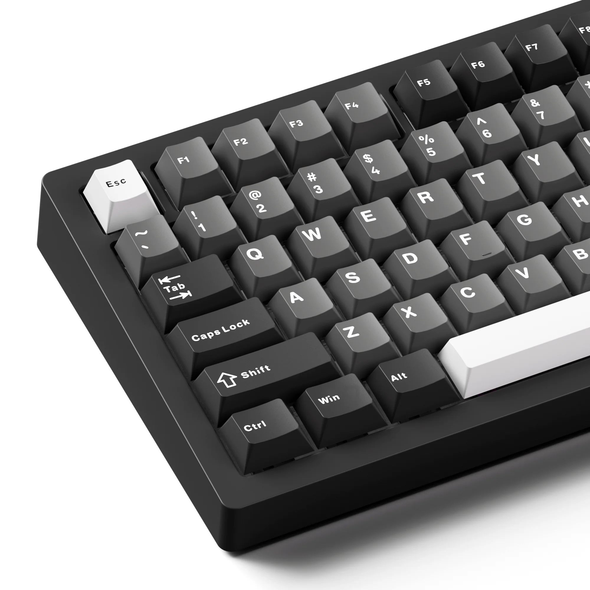 MonsGeek M1 V5- Black on White- Black & Silver - Image 14
