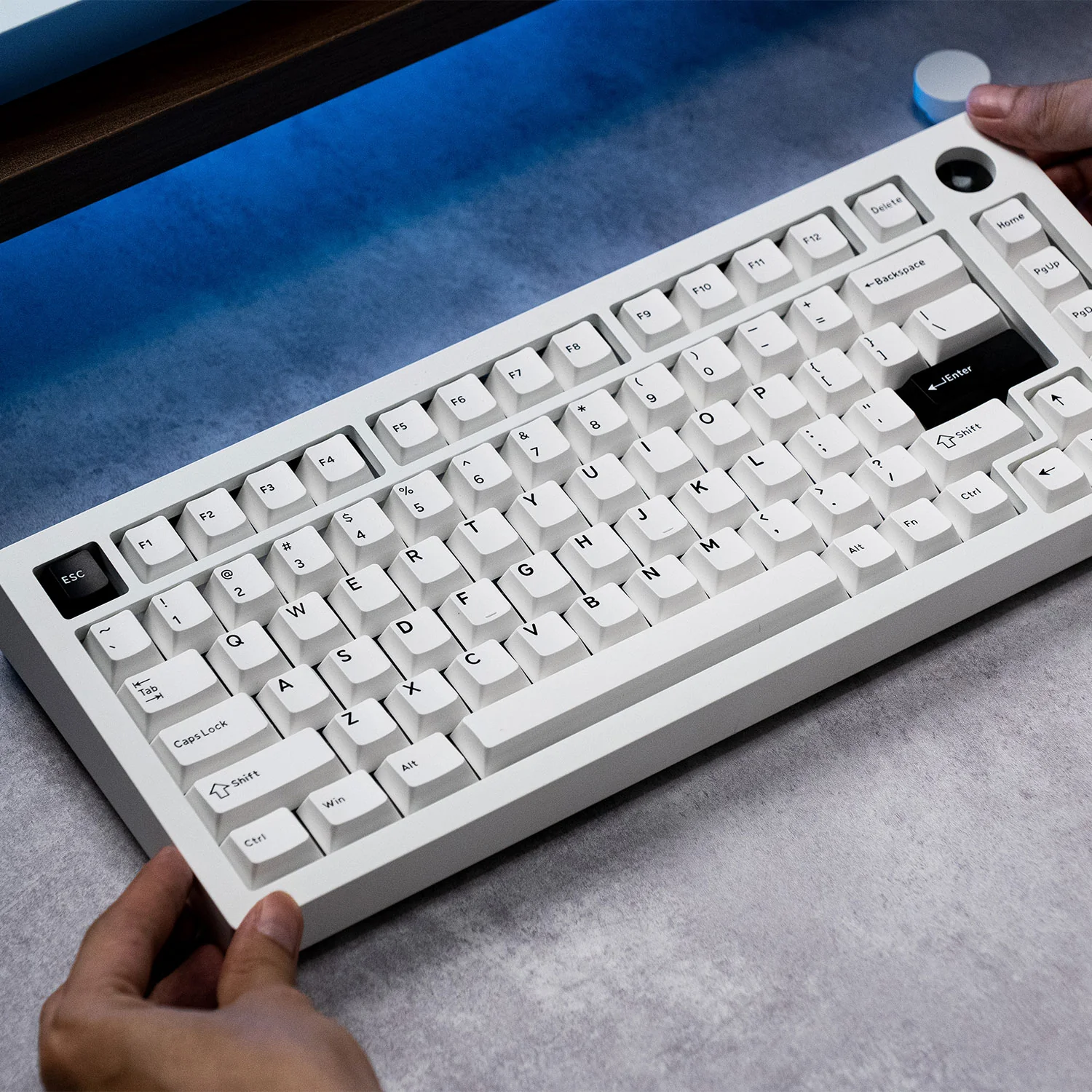MonsGeek M1 V5- Black on White- Black & Silver - Image 19
