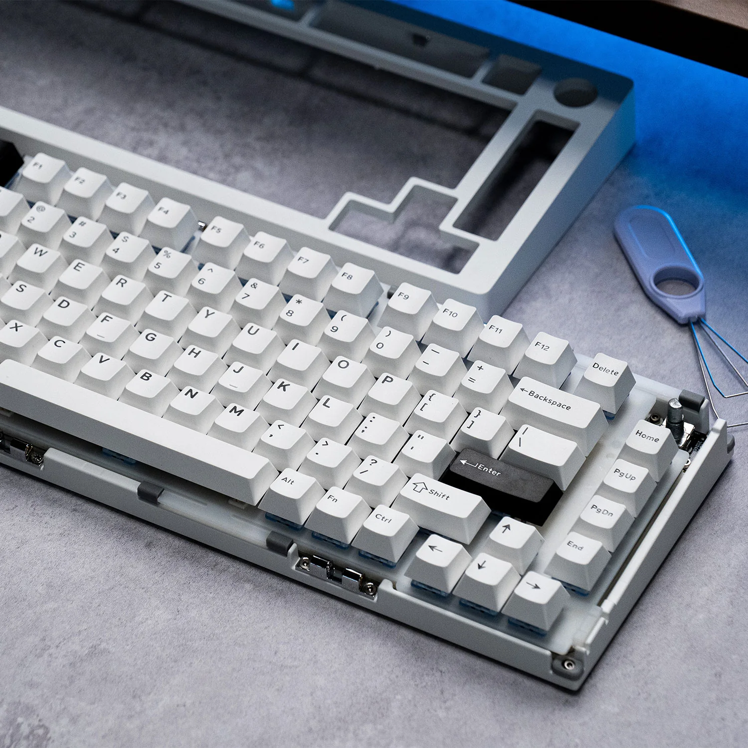 MonsGeek M1 V5- Black on White- Black & Silver - Image 21