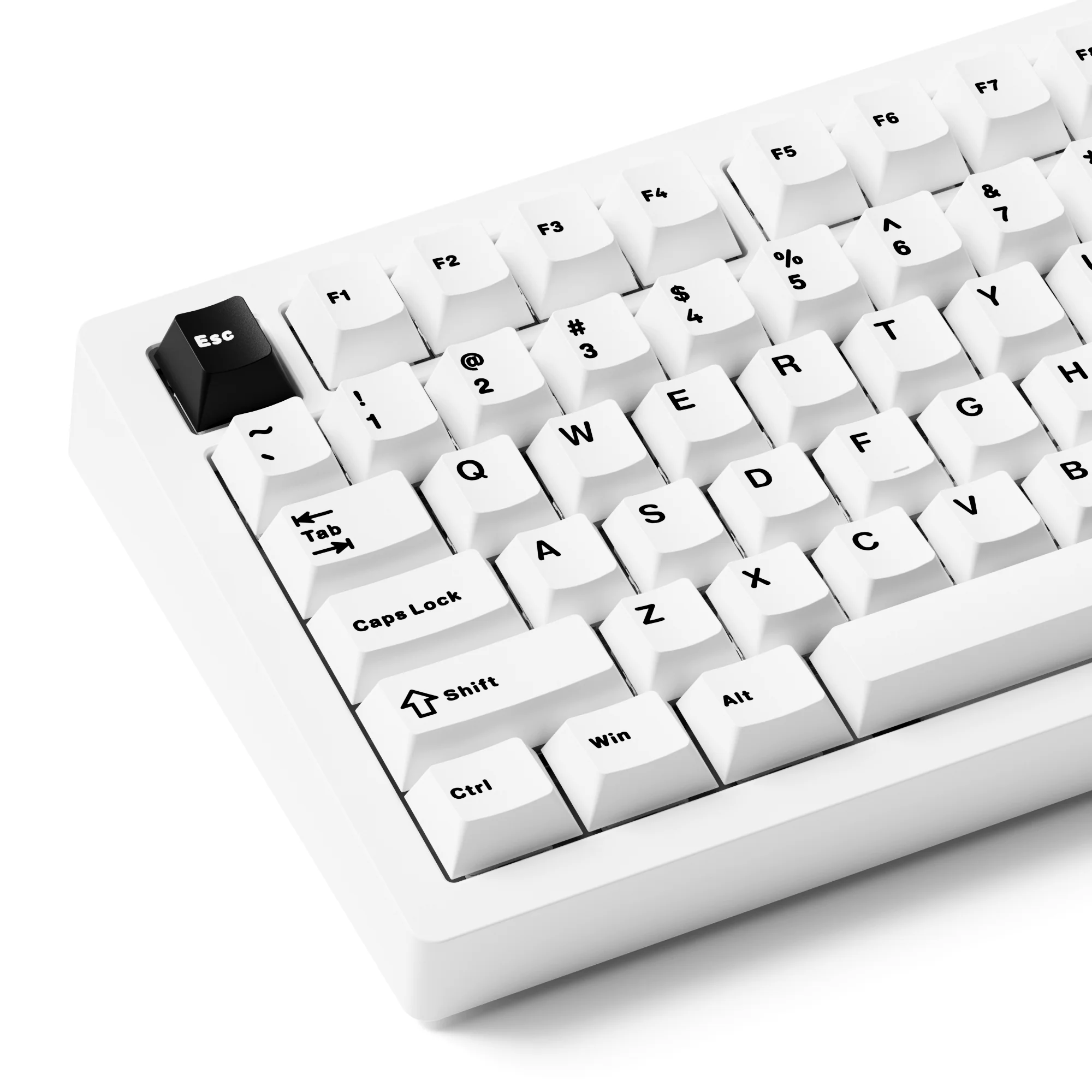 MonsGeek M1 V5- Black on White- Black & Silver - Image 27