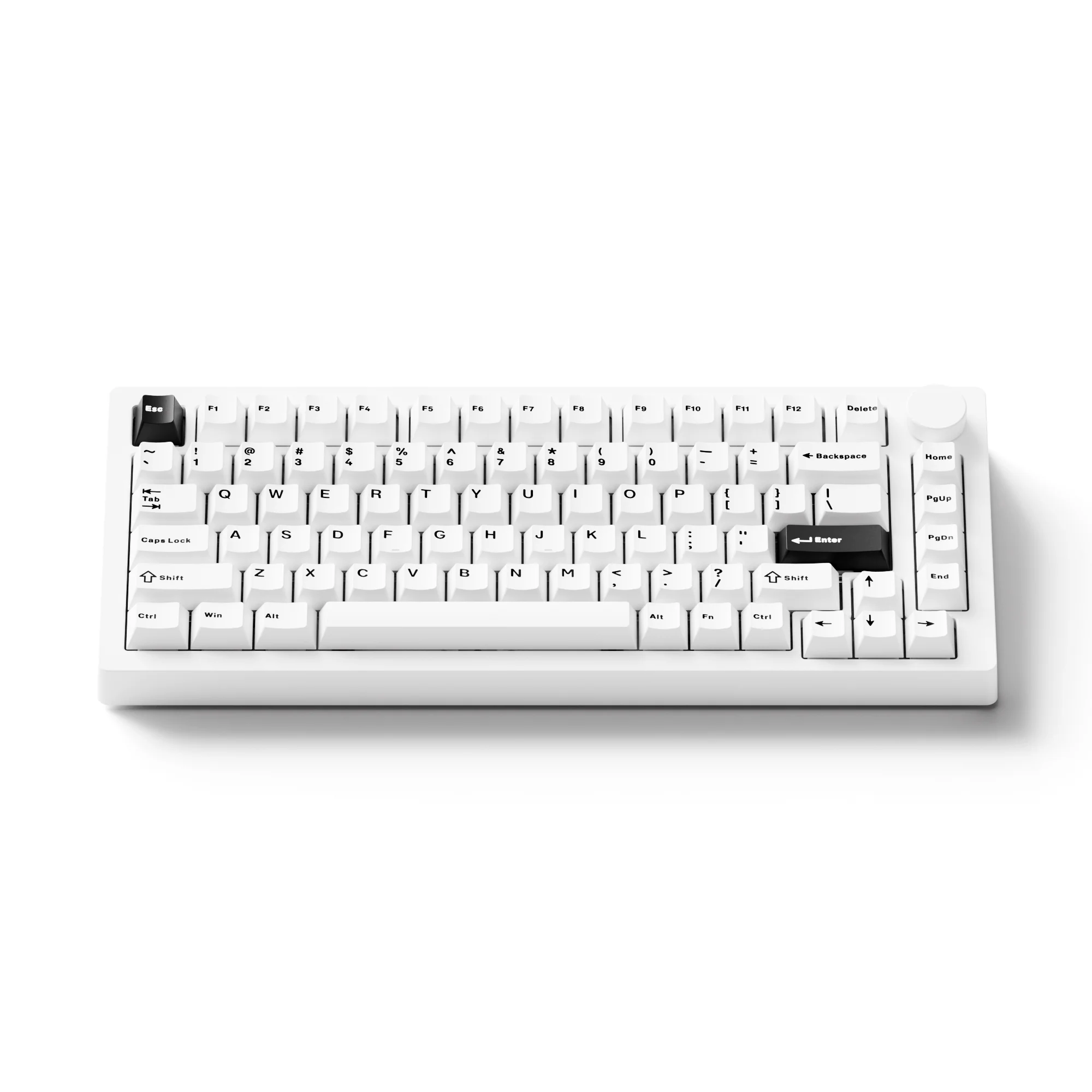 MonsGeek M1 V5- Black on White- Black & Silver - Image 28
