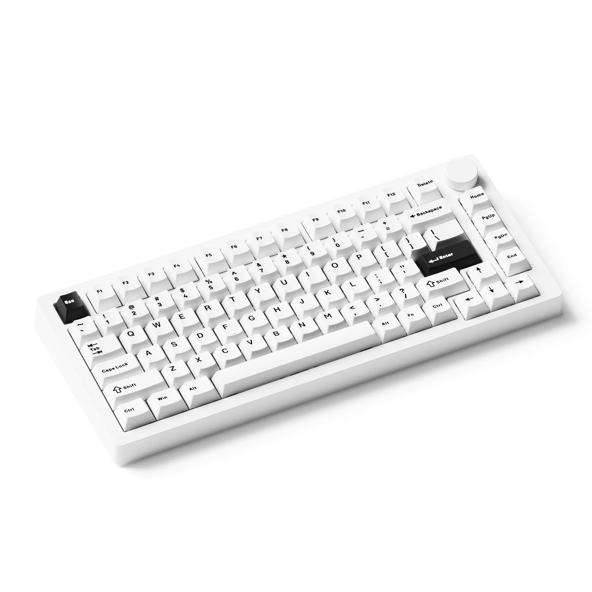 MonsGeek M1 V5- Black on White- Black & Silver - Image 29