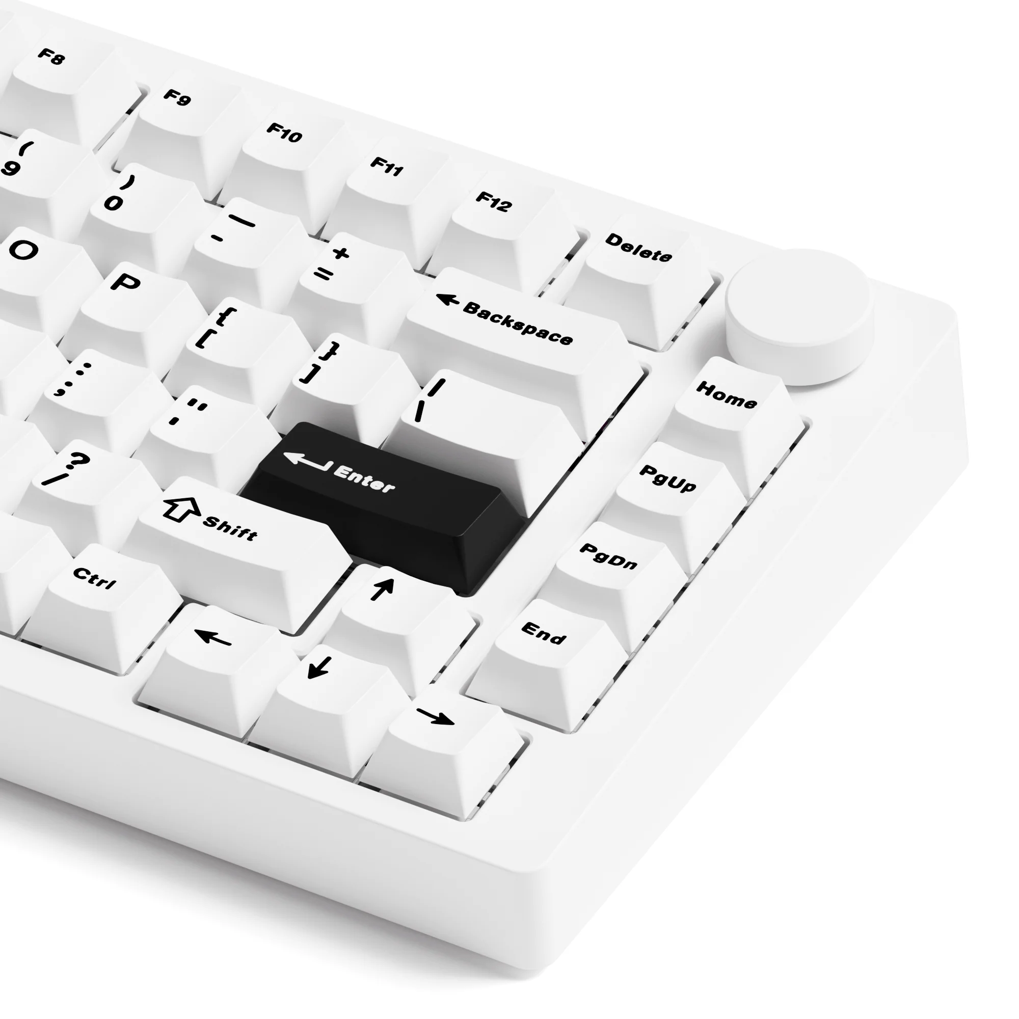 MonsGeek M1 V5- Black on White- Black & Silver - Image 30