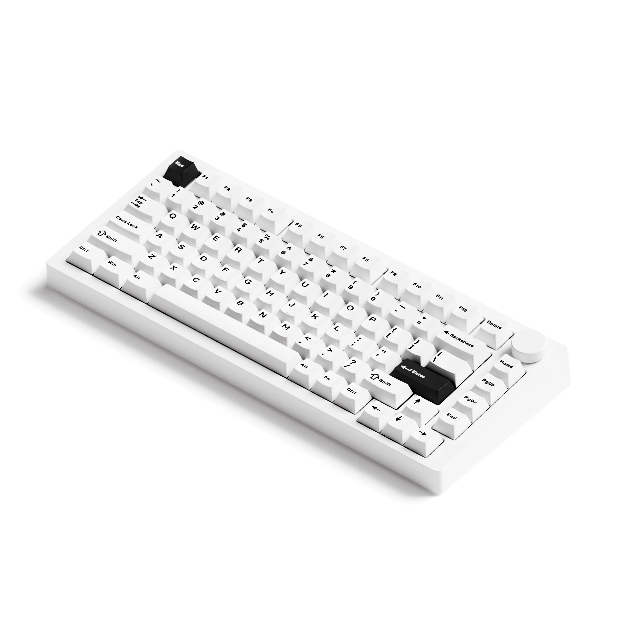 MonsGeek M1 V5- Black on White- Black & Silver - Image 31