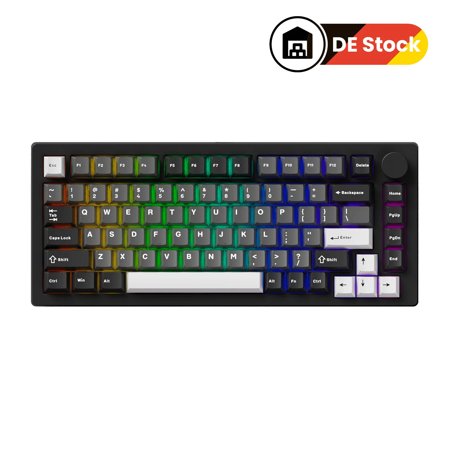 MonsGeek M1 V5- Black on White- Black & Silver - Image 33