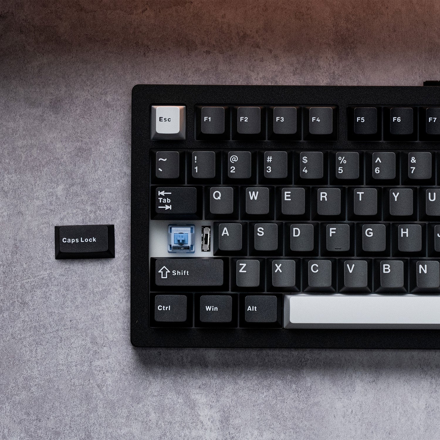 MonsGeek M1 V5- Black on White- Black & Silver - Image 9