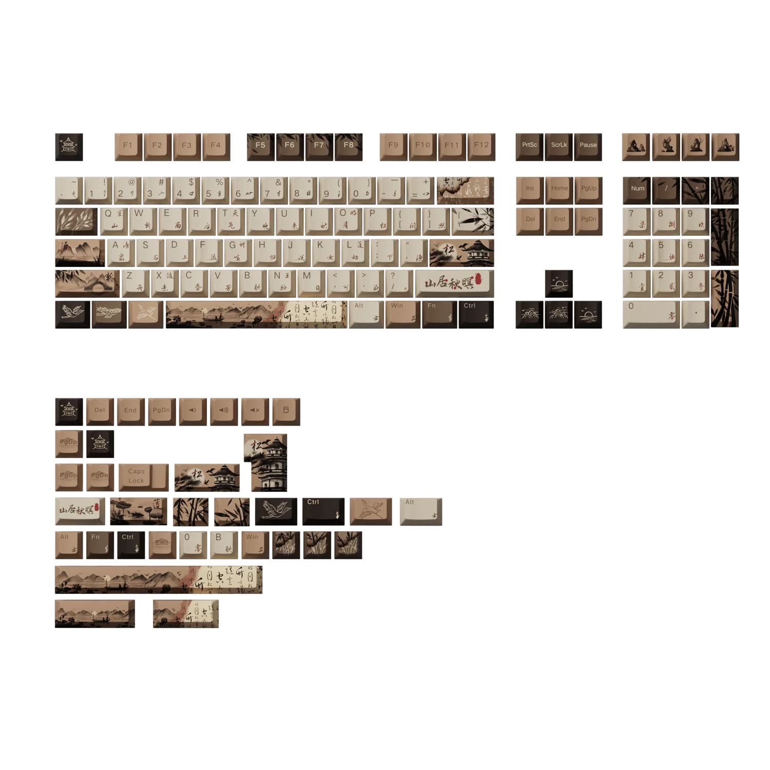 Mountain Seclusion Keycap Set (140-key) - Image 3