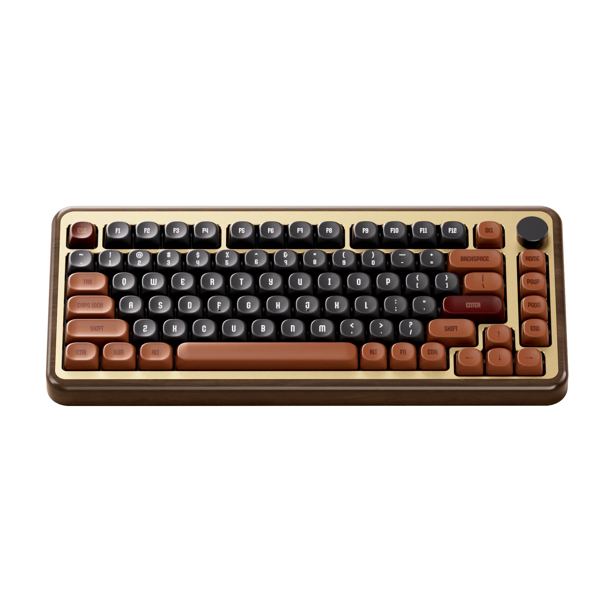 MU02 Autumn Wooden Keyboard - Image 6