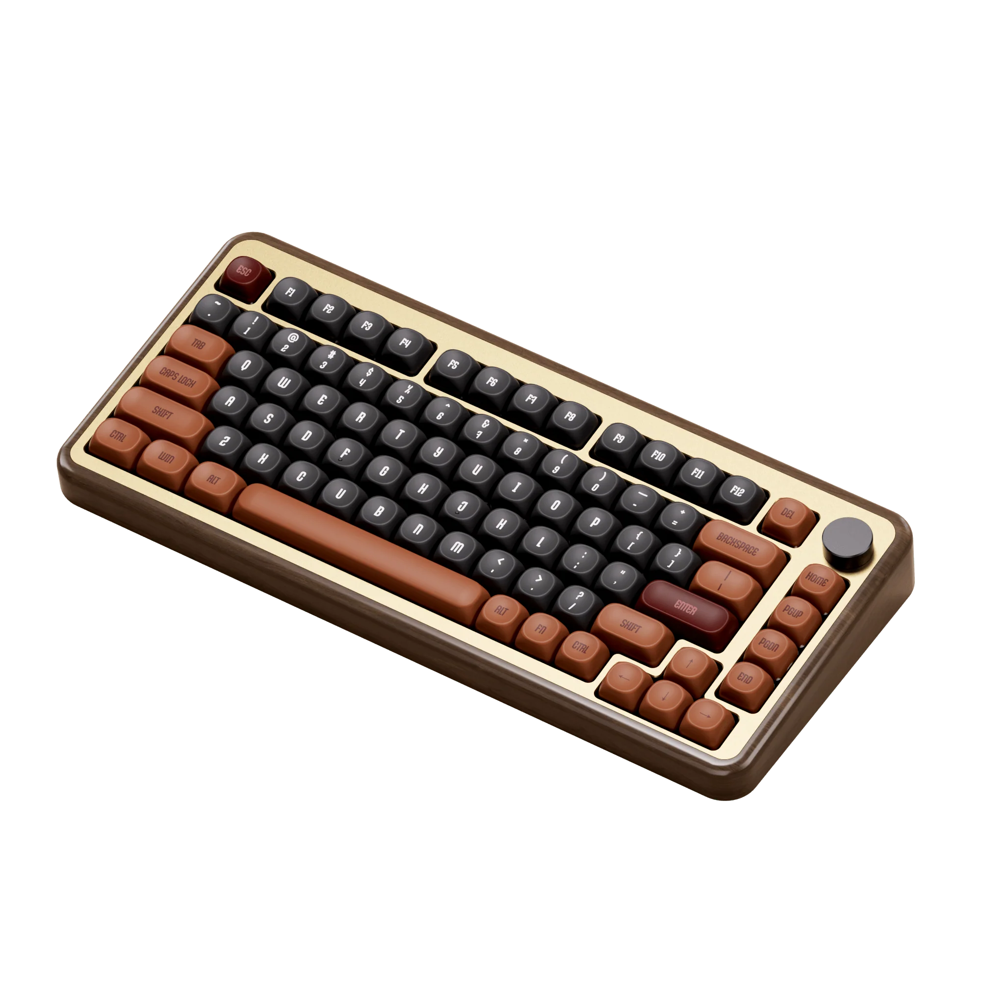MU02 Autumn Wooden Keyboard - Image 7
