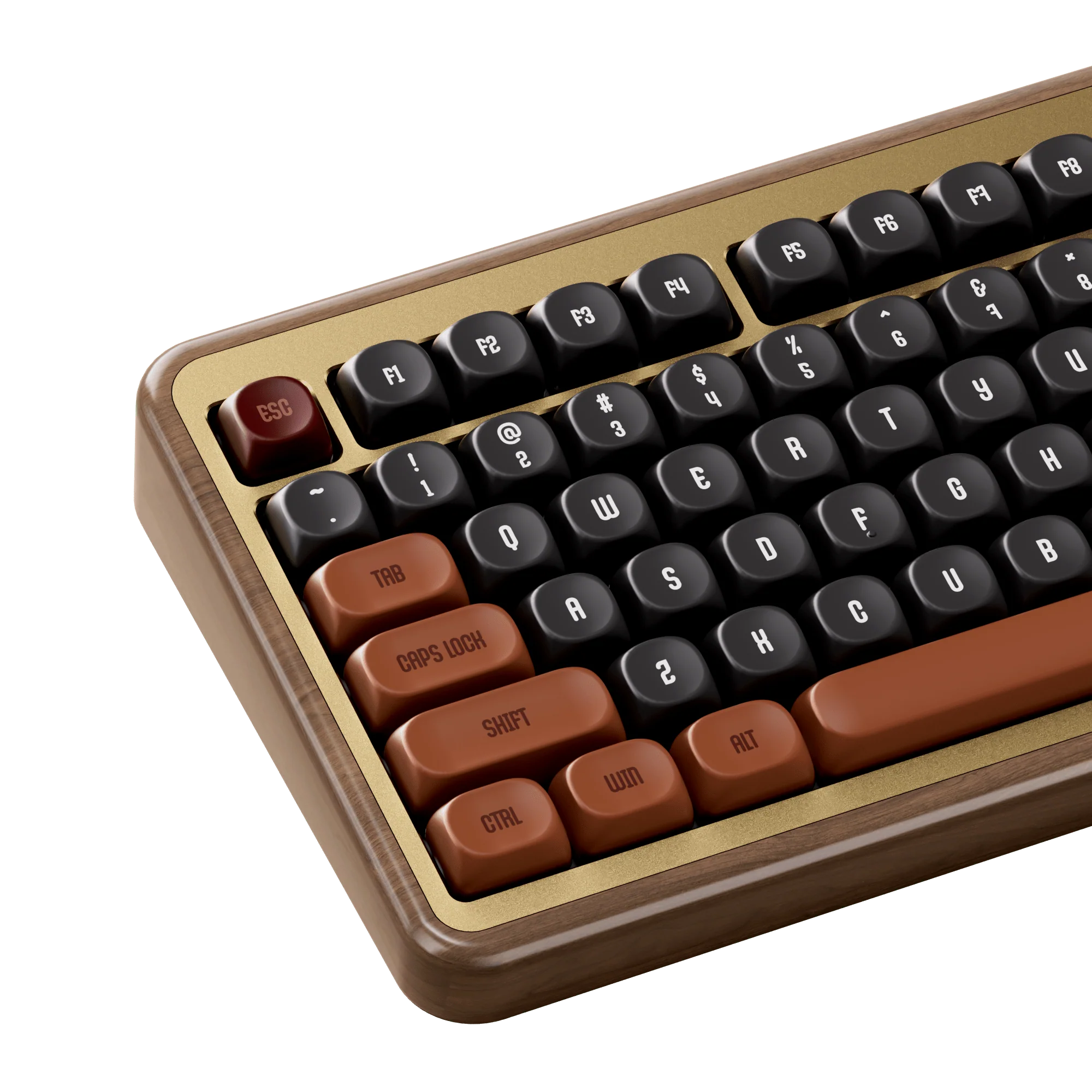 MU02 Autumn Wooden Keyboard - Image 8