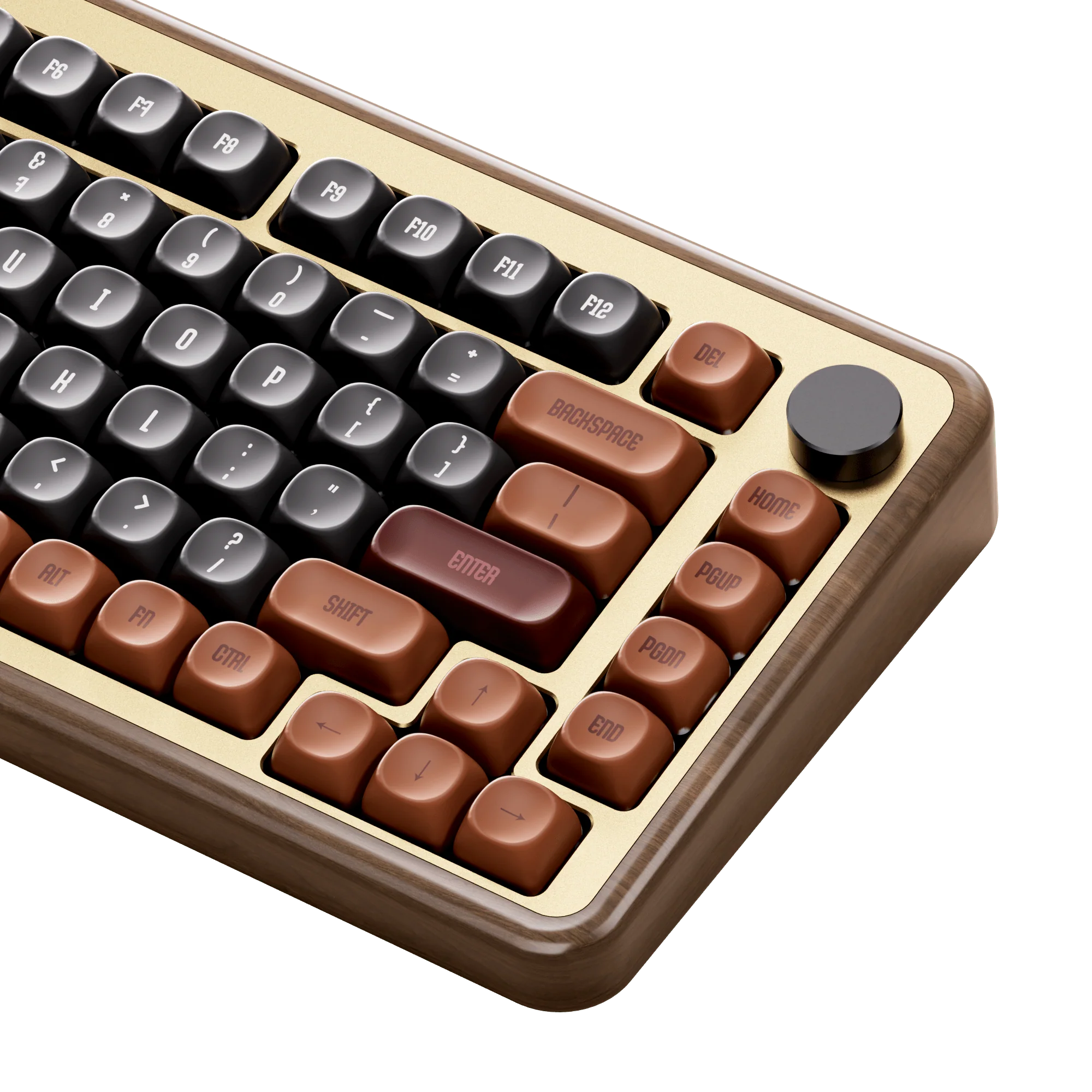 MU02 Autumn Wooden Keyboard - Image 9