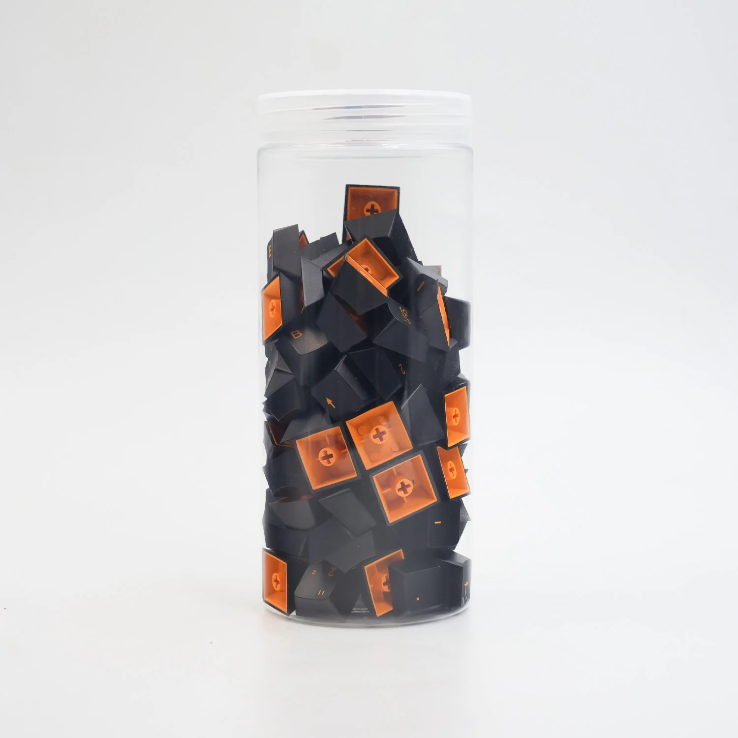Orange on Black ISO DE Keycap Set (119-key) - Image 3