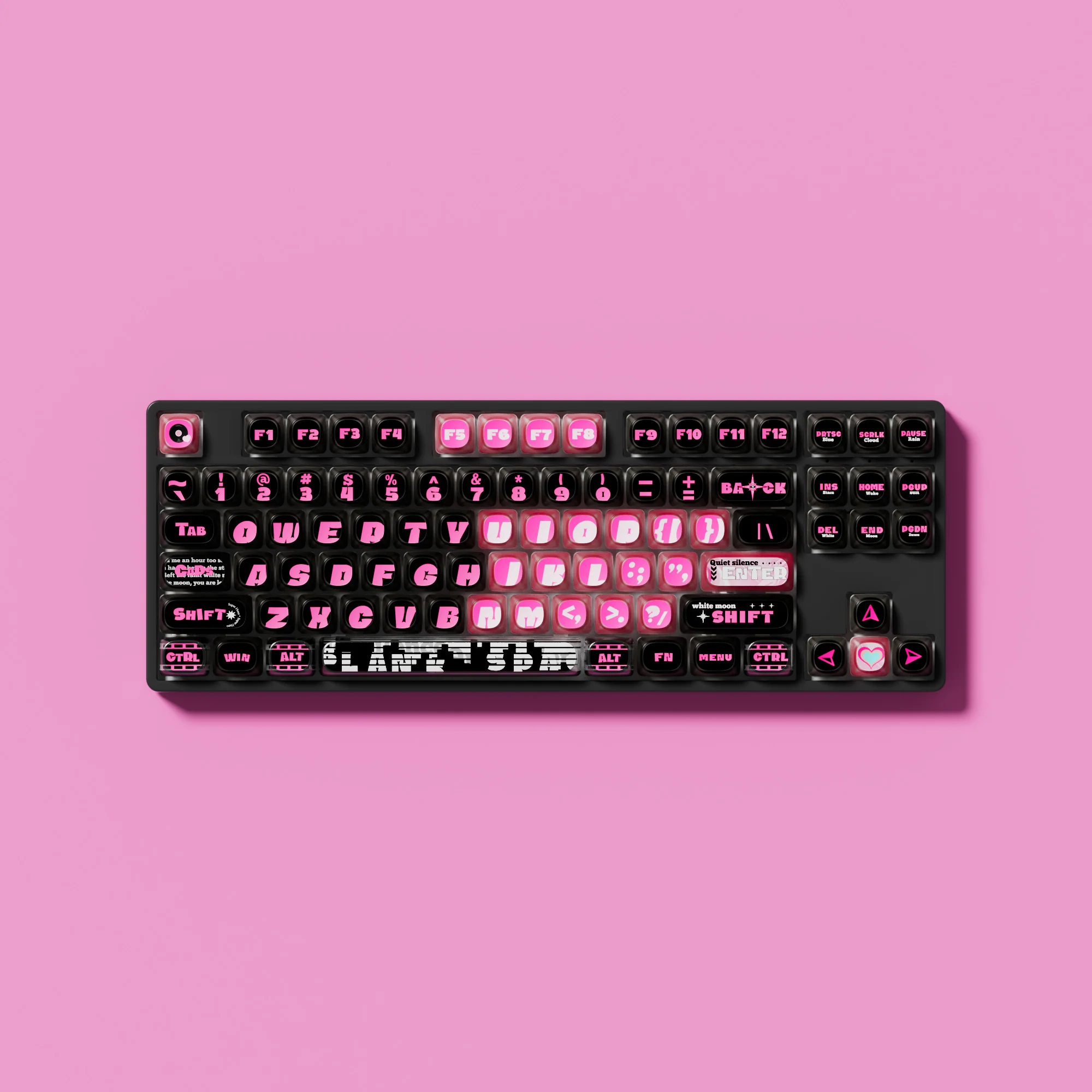 Pink Phantom Keycap Set (139-key) - Image 10