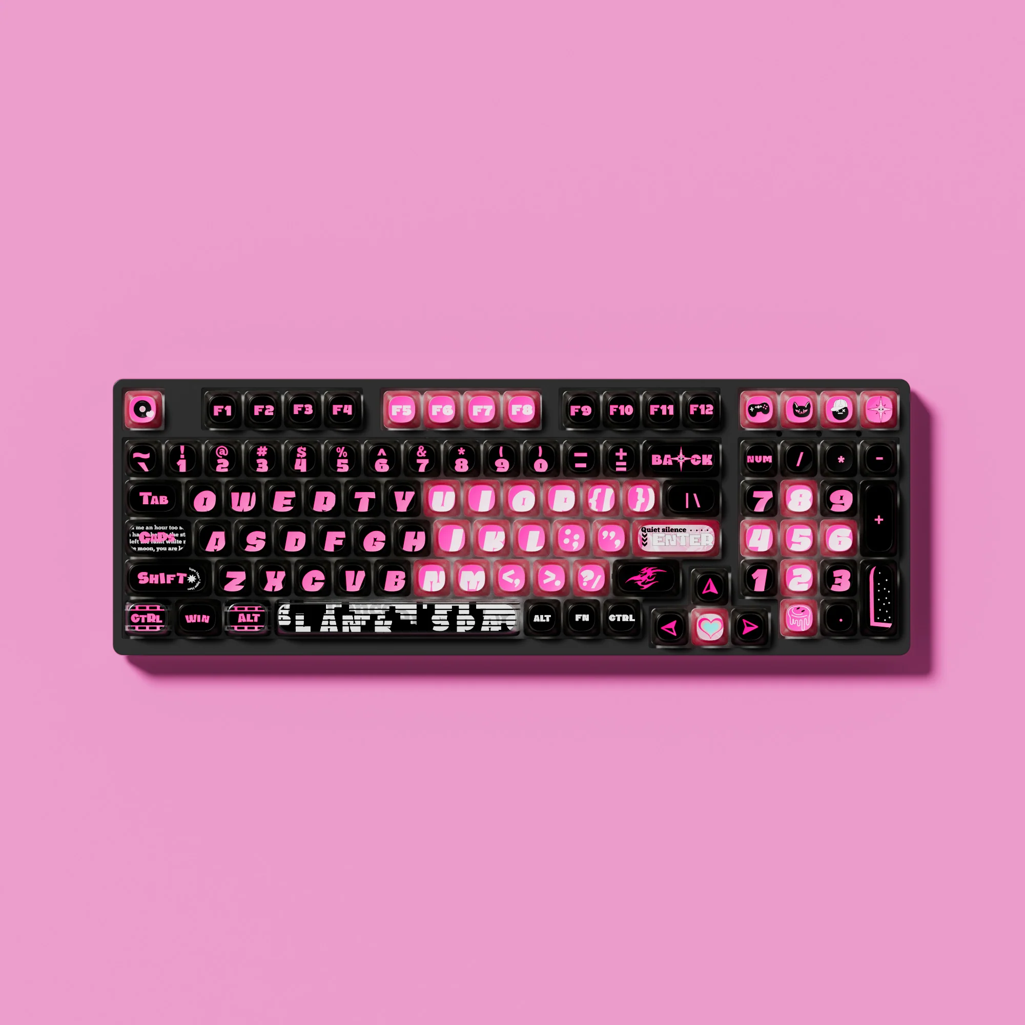 Pink Phantom Keycap Set (139-key) - Image 11