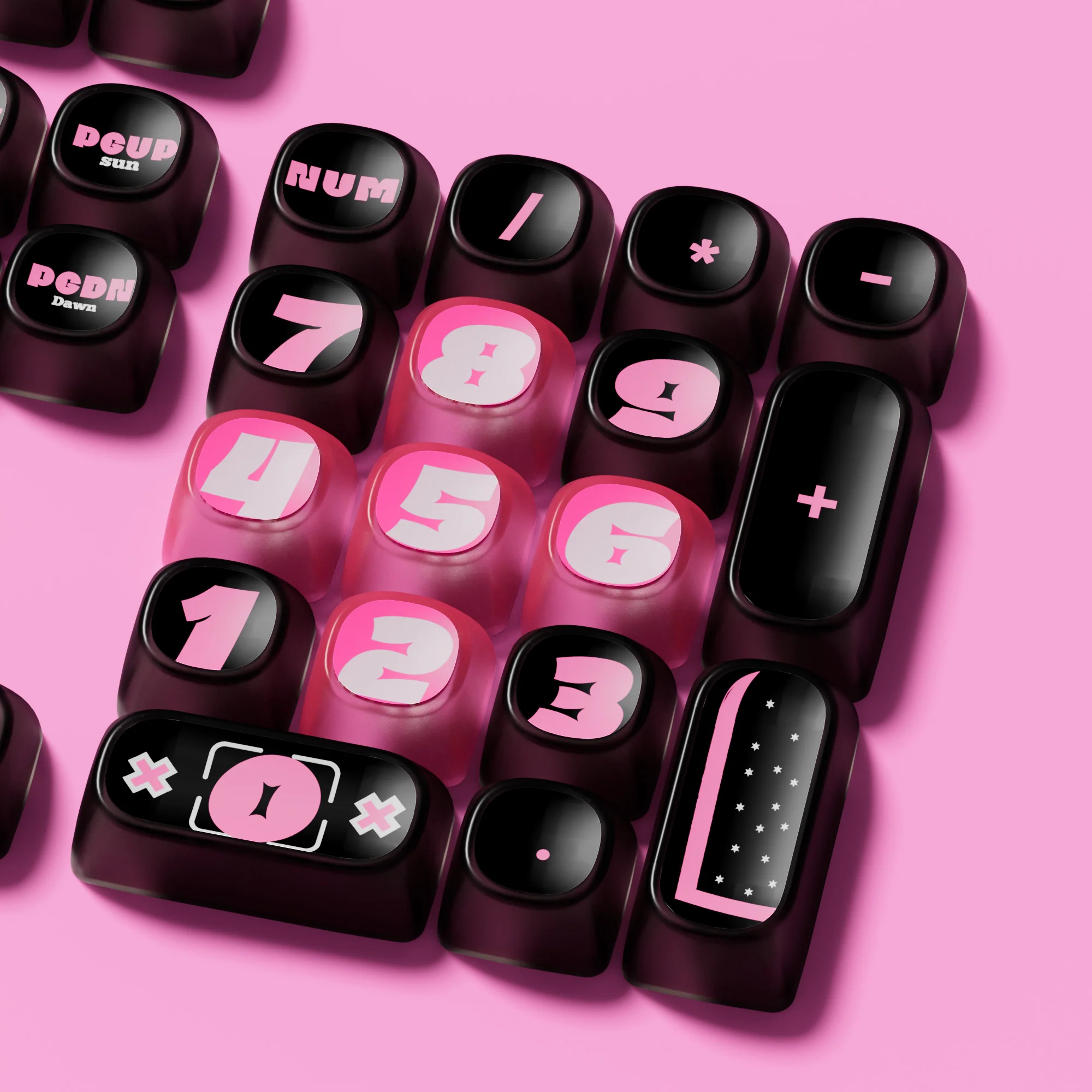 Pink Phantom Keycap Set (139-key) - Image 5