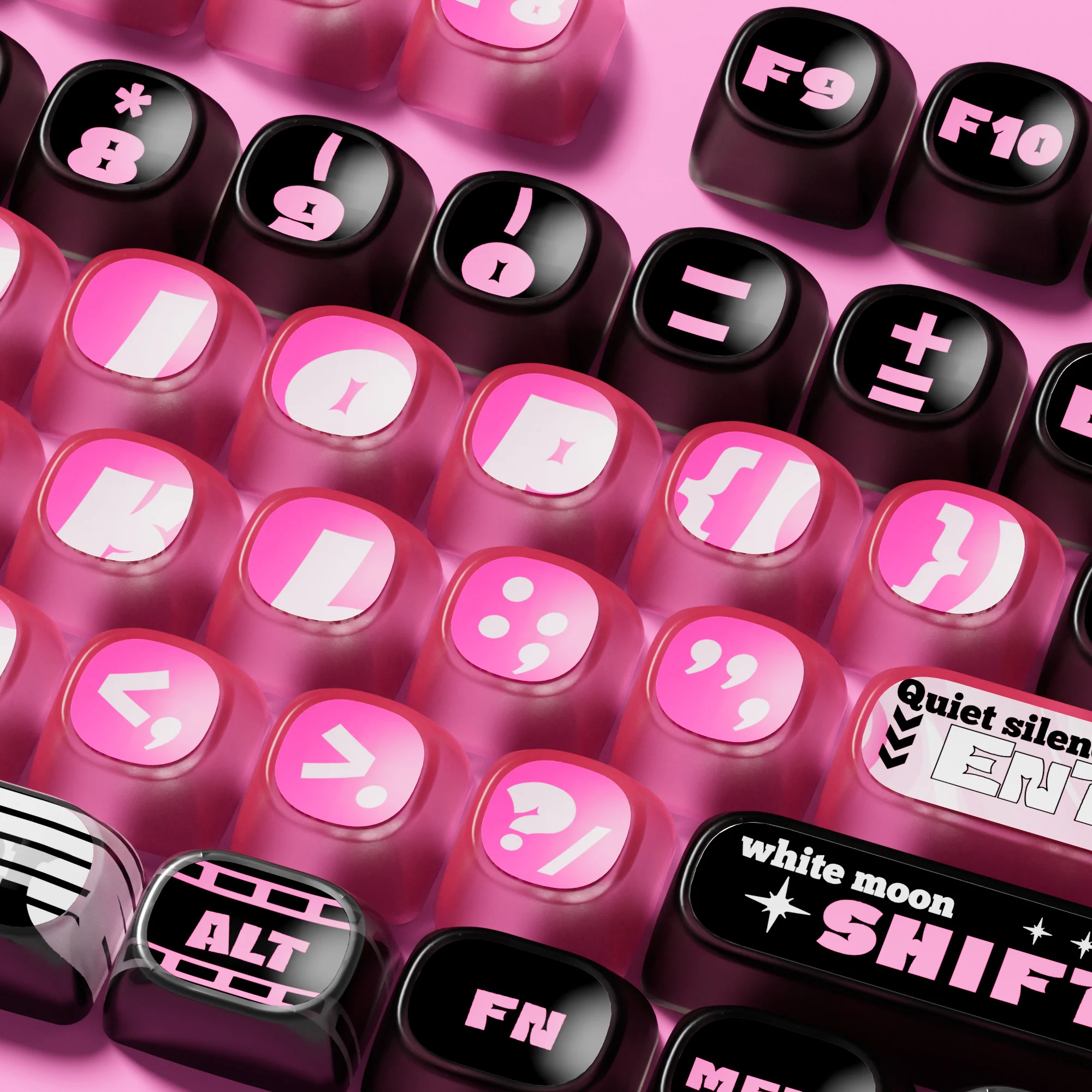 Pink Phantom Keycap Set (139-key) - Image 6