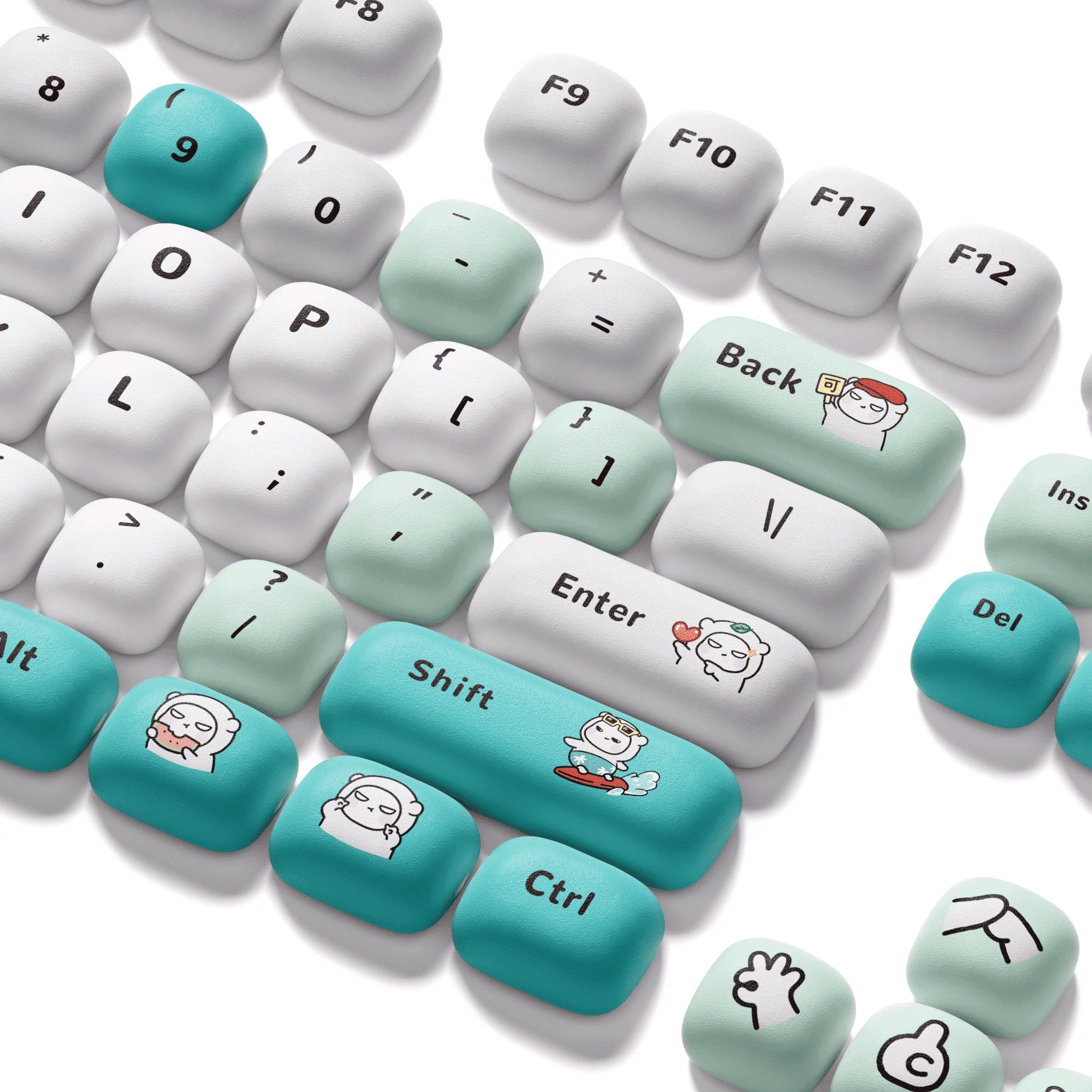 POCO Bear Keycap Set (129-key) - Image 11