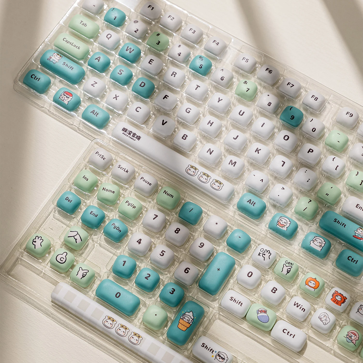 POCO Bear Keycap Set (129-key) - Image 3