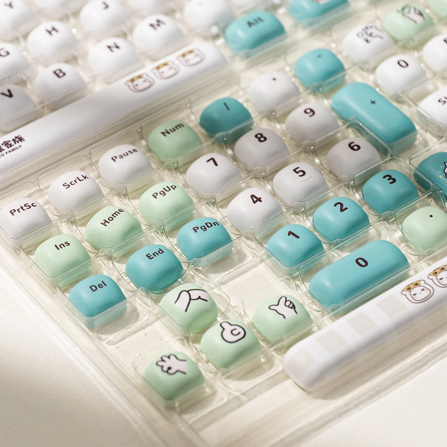 POCO Bear Keycap Set (129-key) - Image 5