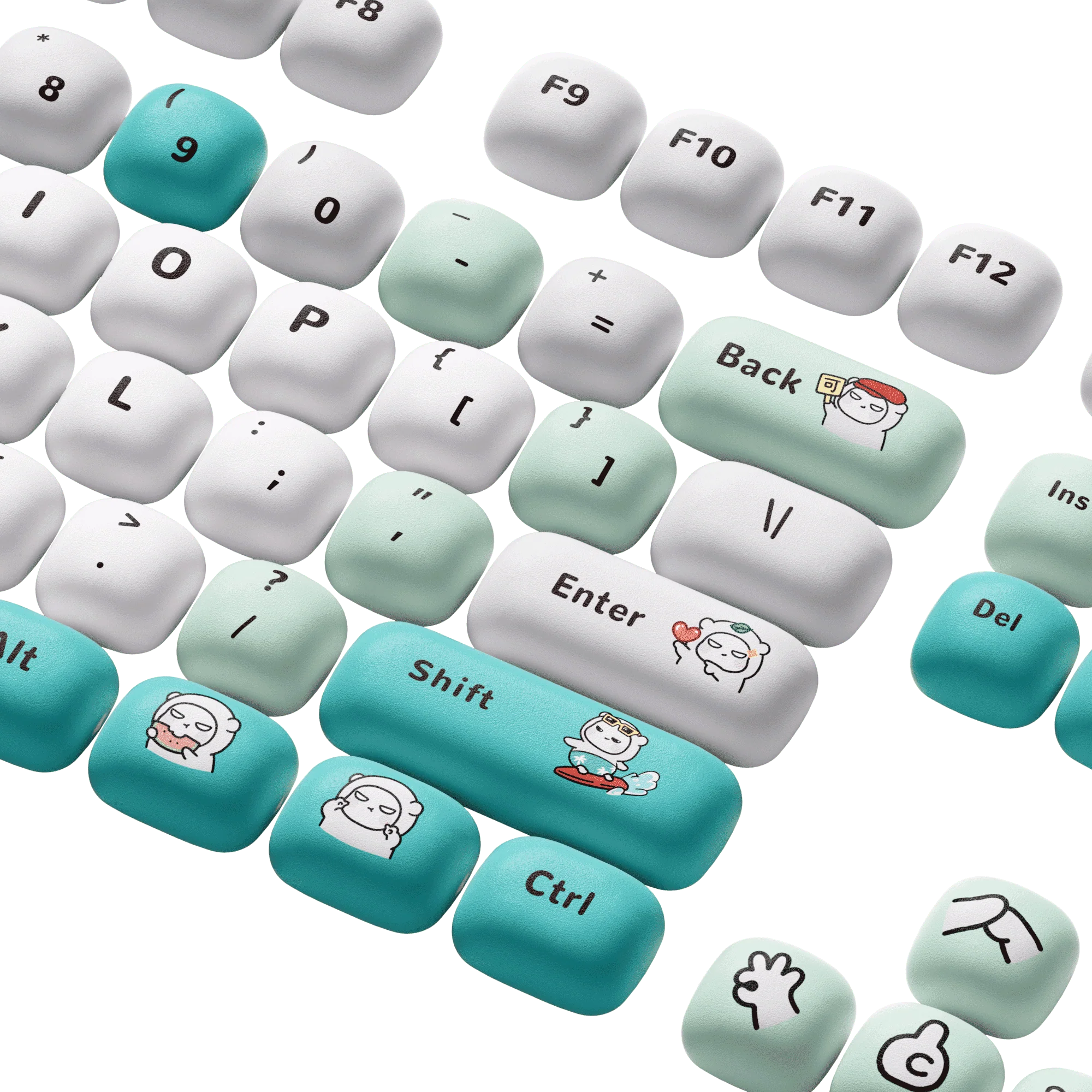 POCO Bear Keycap Set (129-key) - Image 9