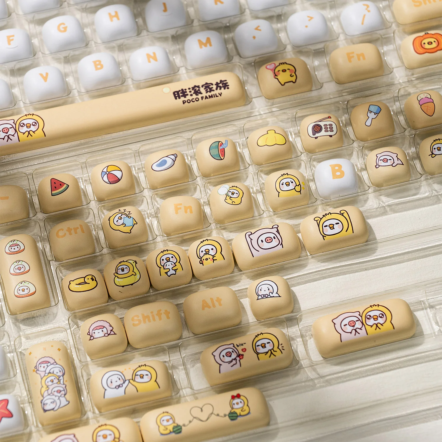 POCO Duck Keycap Set (136-key) - Image 4