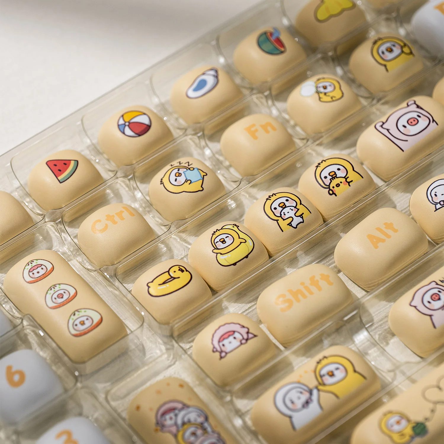 POCO Duck Keycap Set (136-key) - Image 5