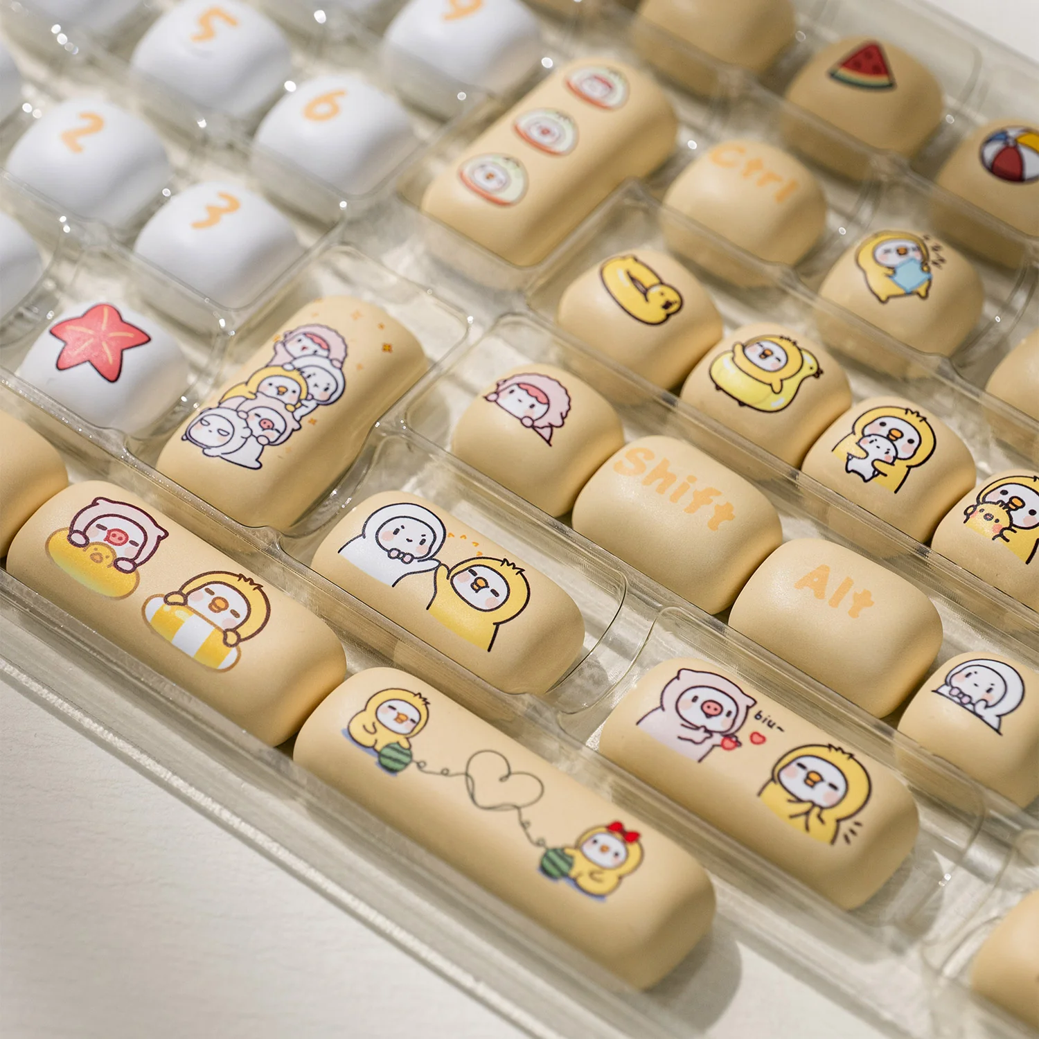 POCO Duck Keycap Set (136-key) - Image 8