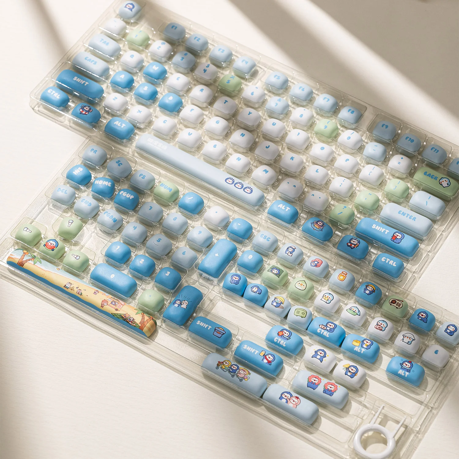 POCO Penguin Keycap Set (136-key) - Image 3