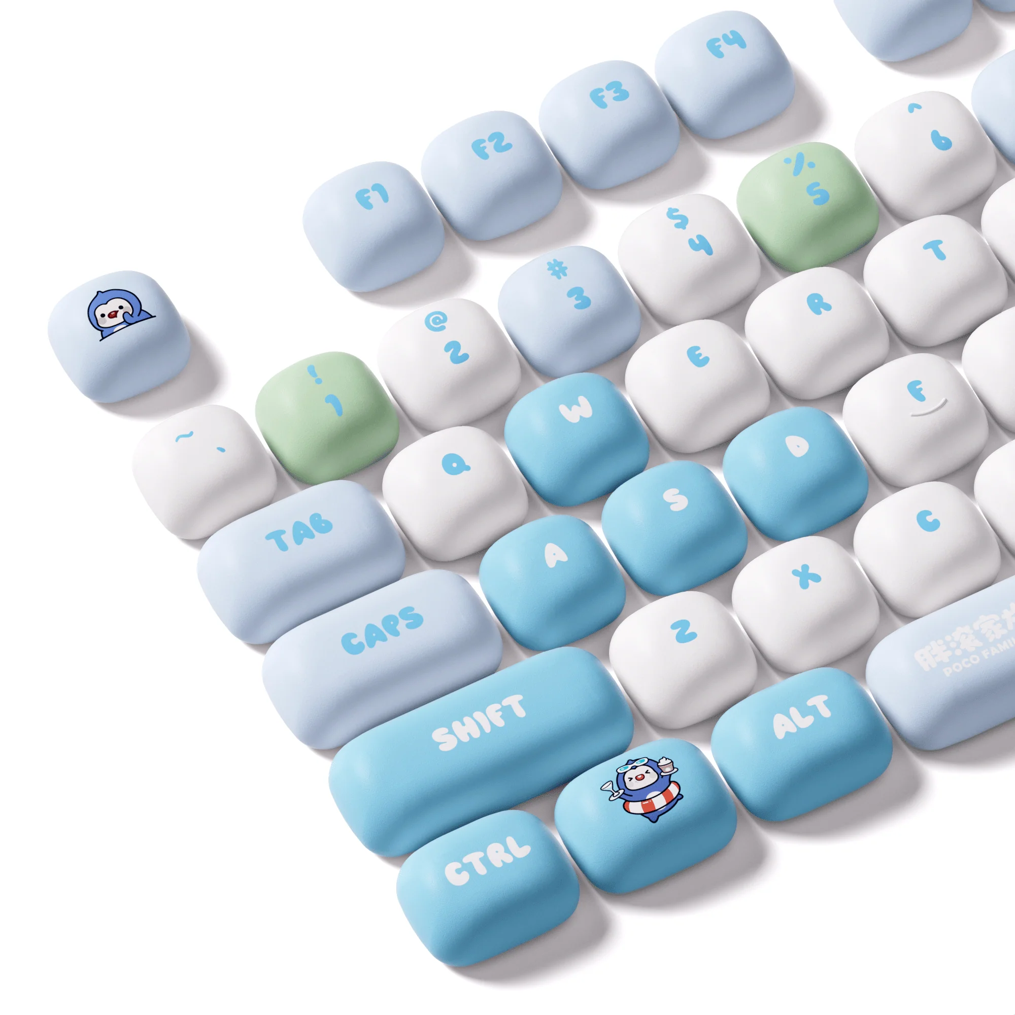 POCO Penguin Keycap Set (136-key) - Image 8