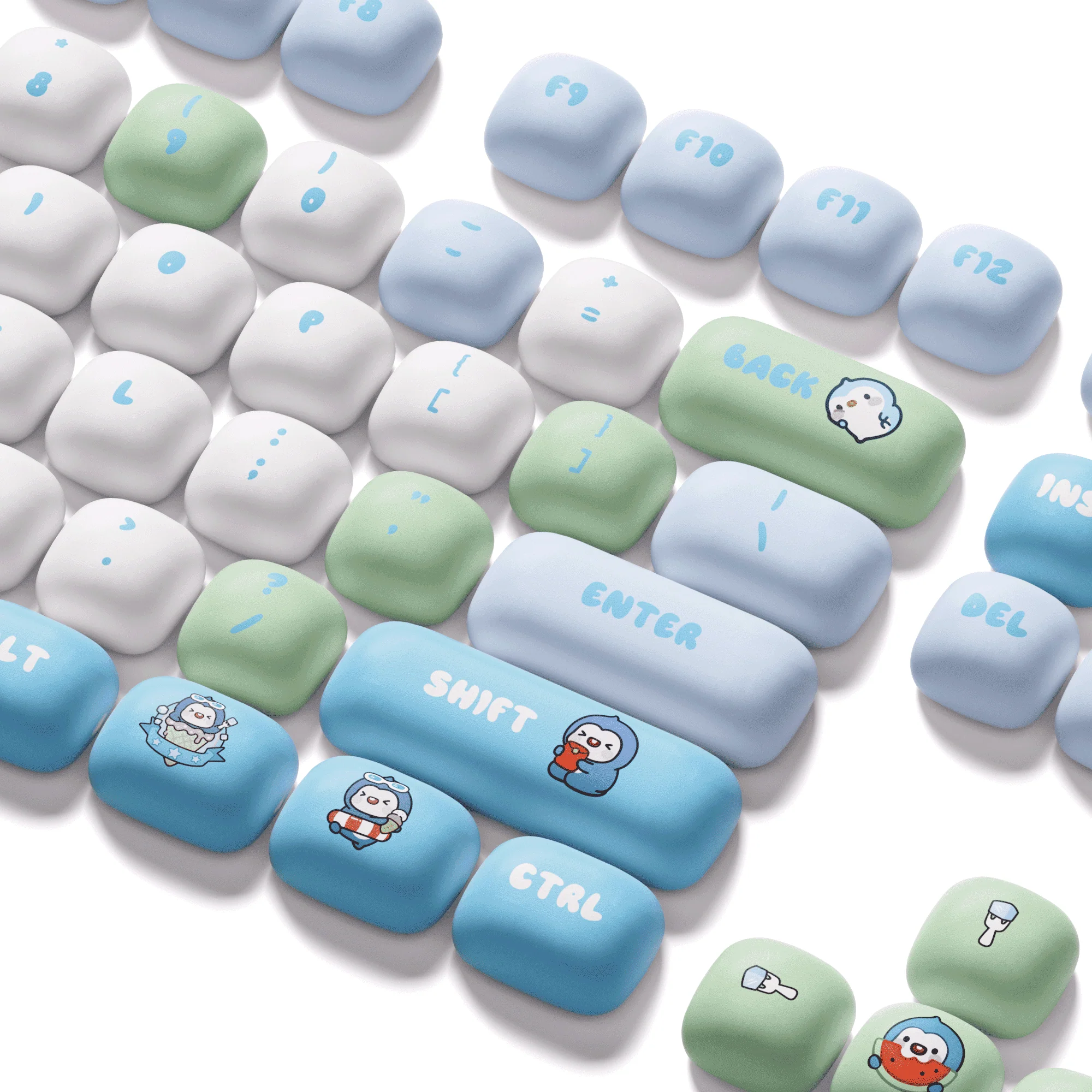 POCO Penguin Keycap Set (136-key) - Image 9