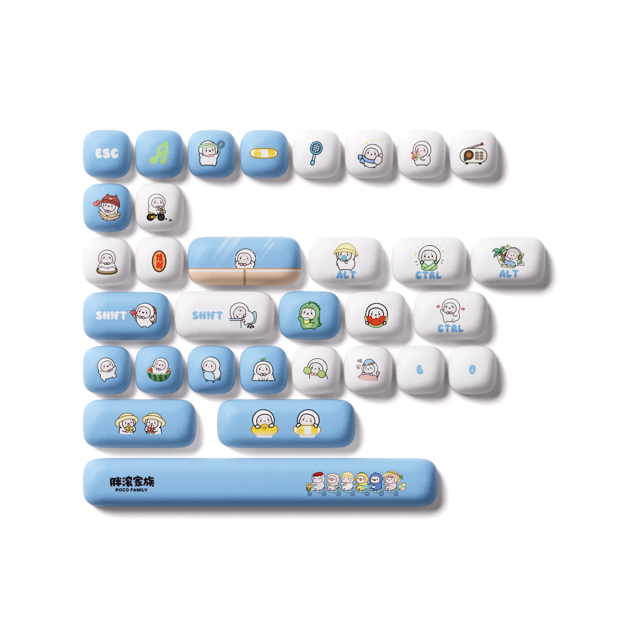 POCO Seal Keycap Set (136-key) - Image 11