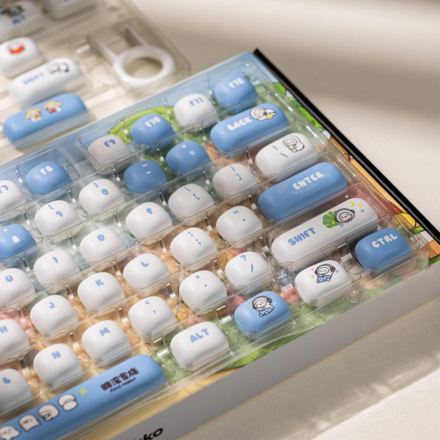 POCO Seal Keycap Set (136-key) - Image 5