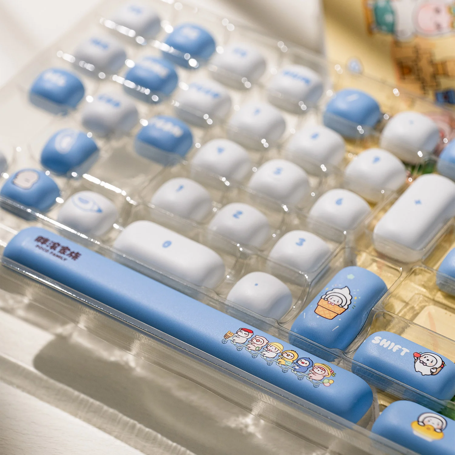 POCO Seal Keycap Set (136-key) - Image 7