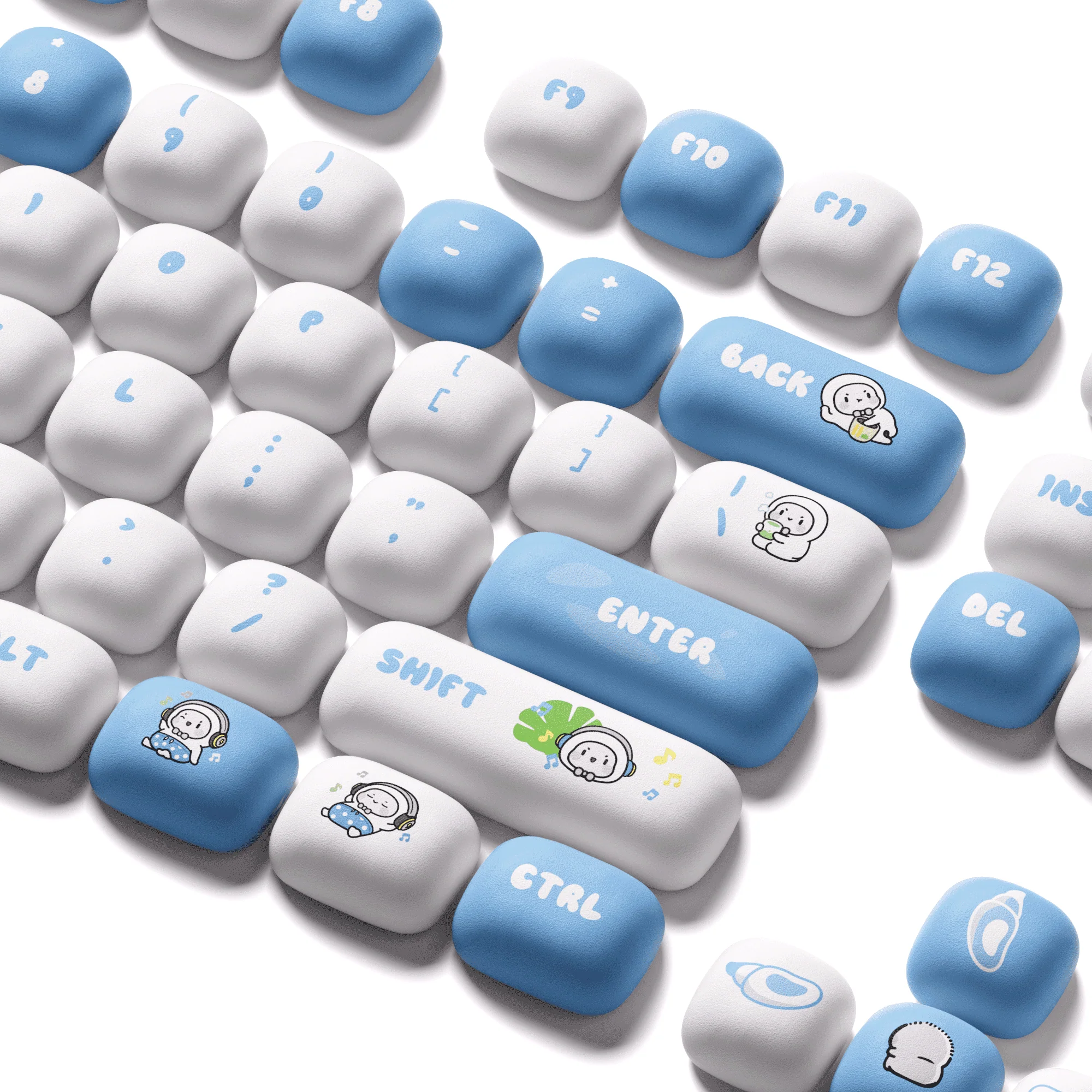 POCO Seal Keycap Set (136-key) - Image 8