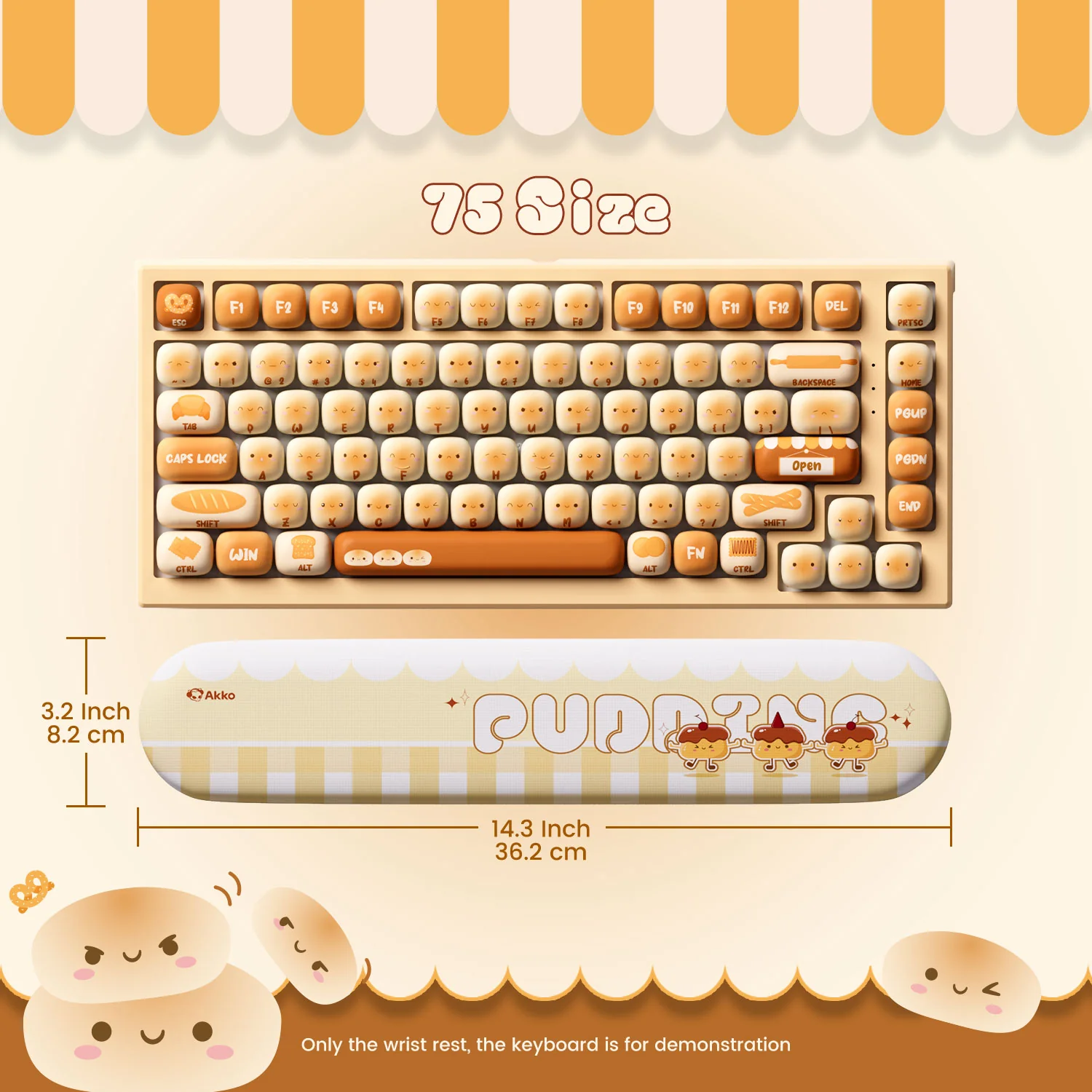 Pudding Wrist Rest - Image 2