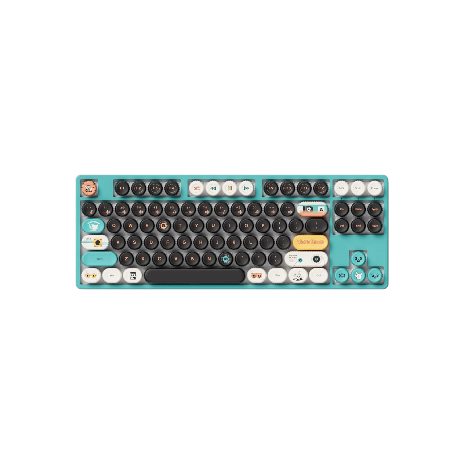 Punk Cat BottleCap Keycaps Set (131-key) - Image 5