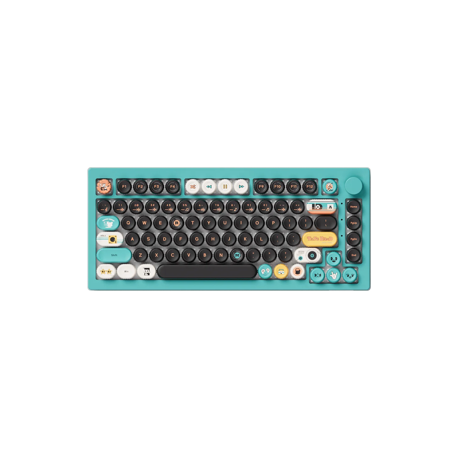 Punk Cat BottleCap Keycaps Set (131-key) - Image 6