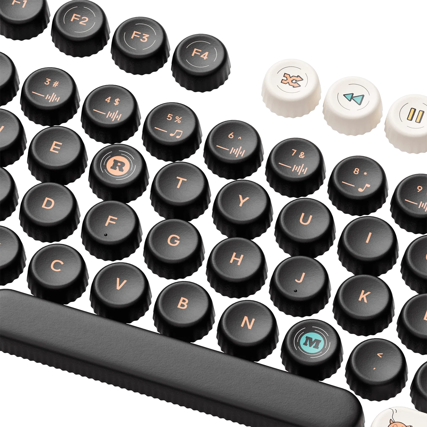 Punk Cat BottleCap Keycaps Set (131-key) - Image 9