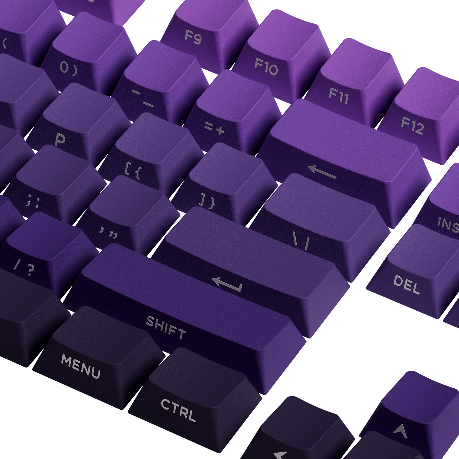 Purple Gradient Keycap Set (135-Key) - Image 4