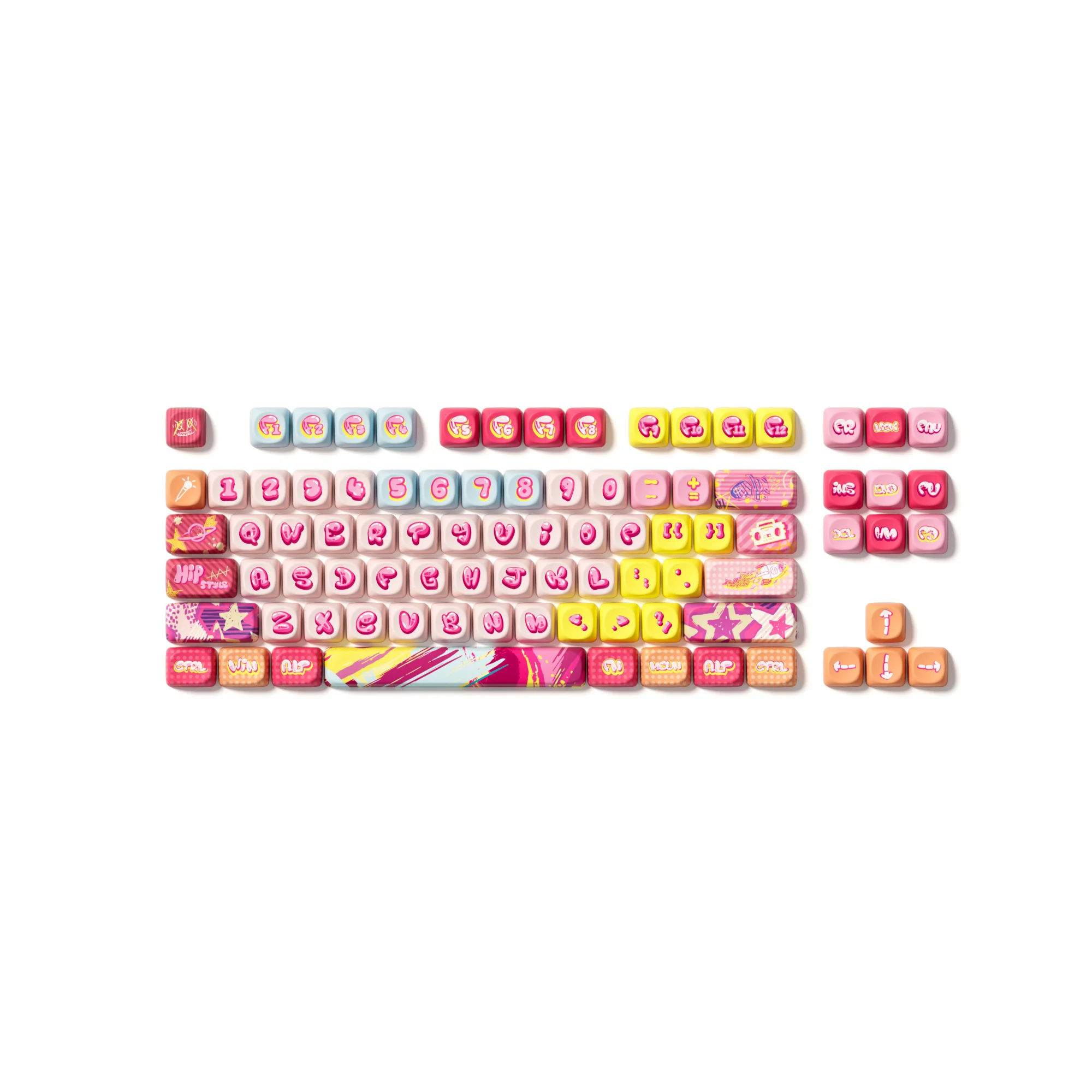 Rainbow Candy Keycap Set (140-key) - Image 10