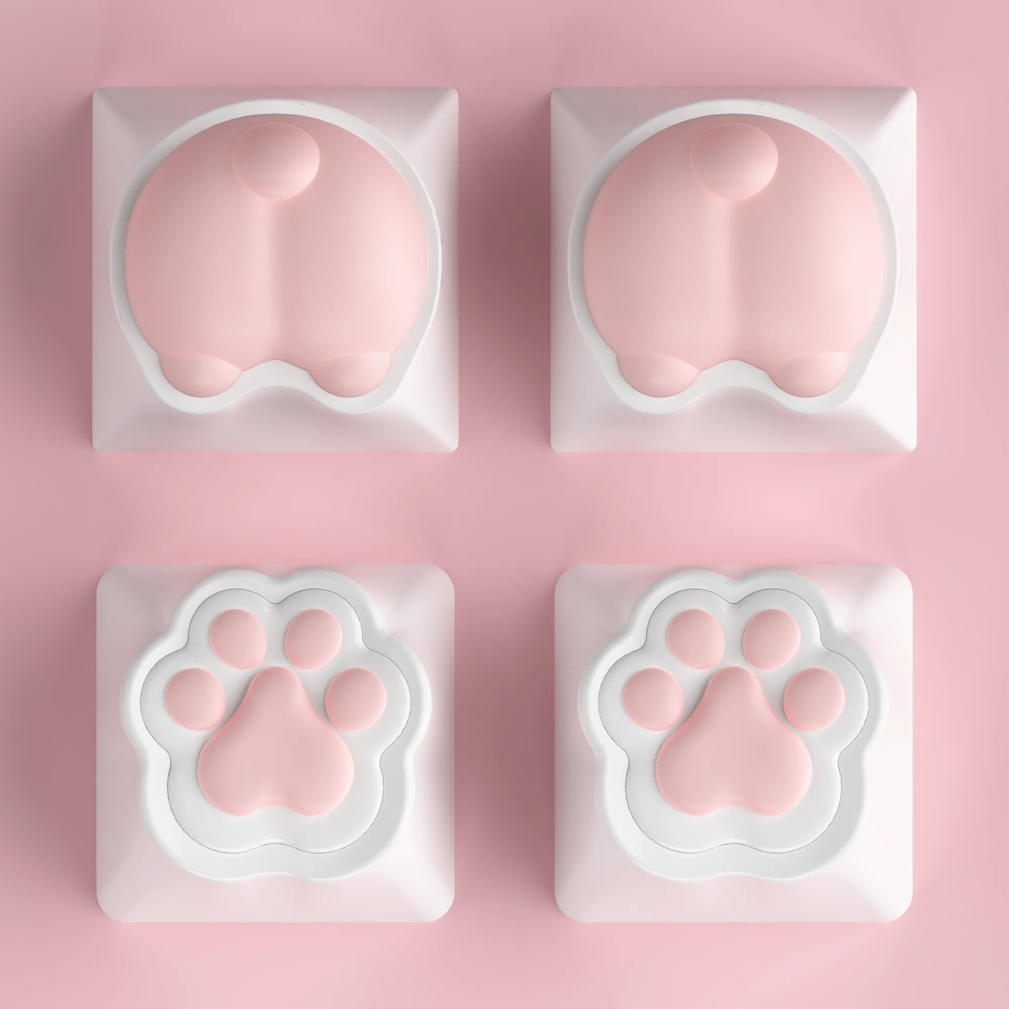 Rock Paper Scissors and Praise Artisan Keycaps - Image 13