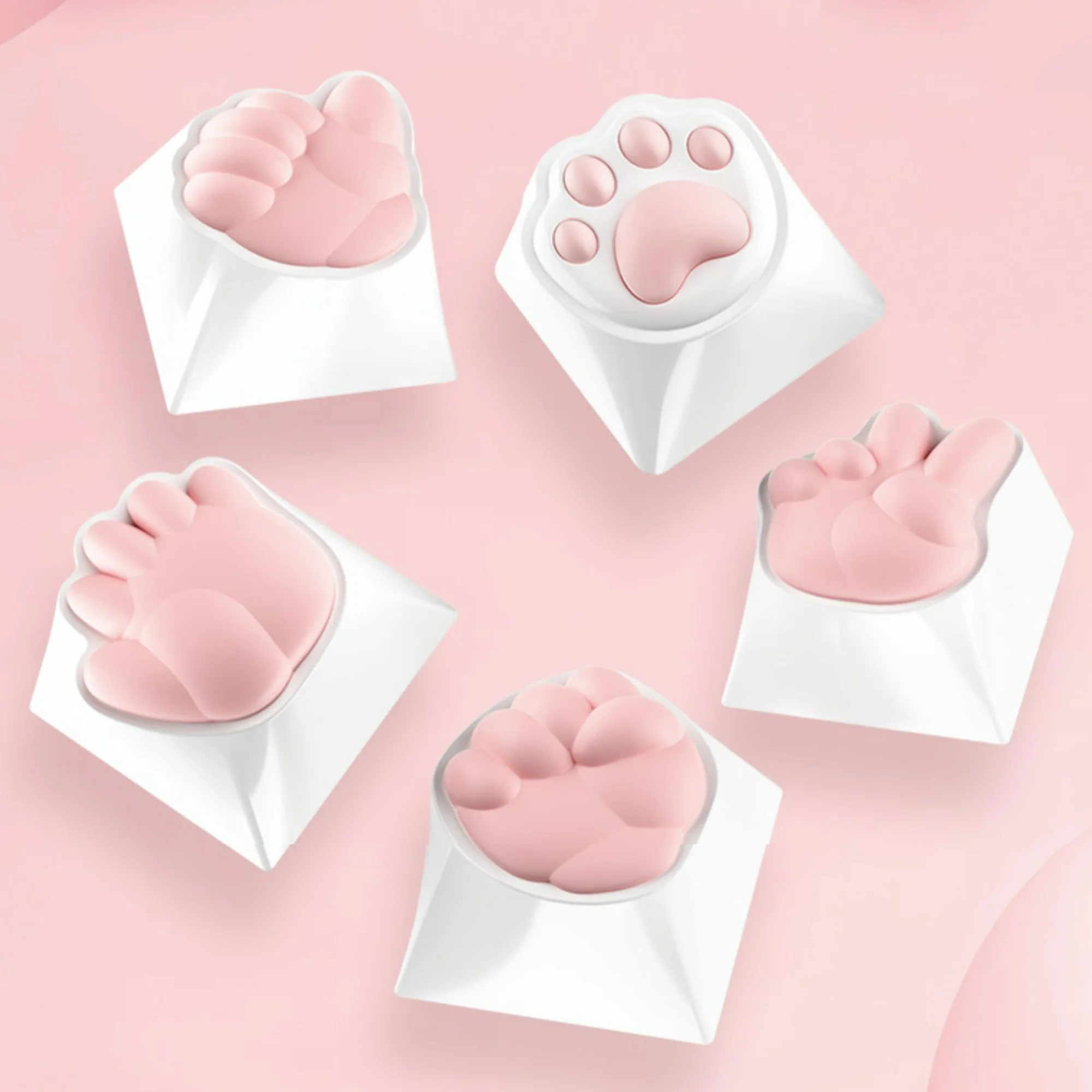 Rock Paper Scissors and Praise Artisan Keycaps - Image 4